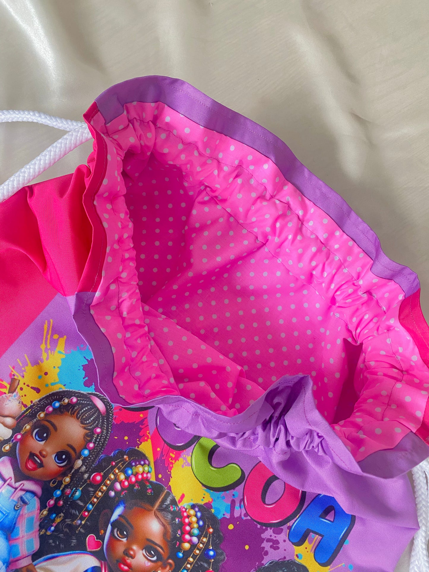 Back - to - school Drawstring Bag