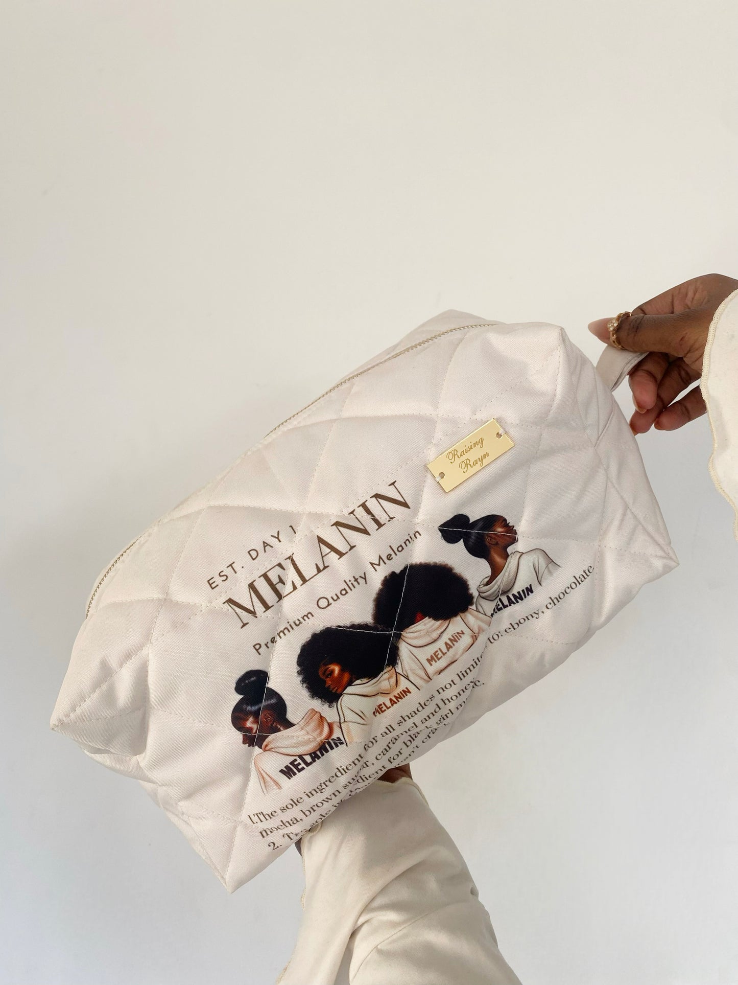 Melanin Cosmetic Bags