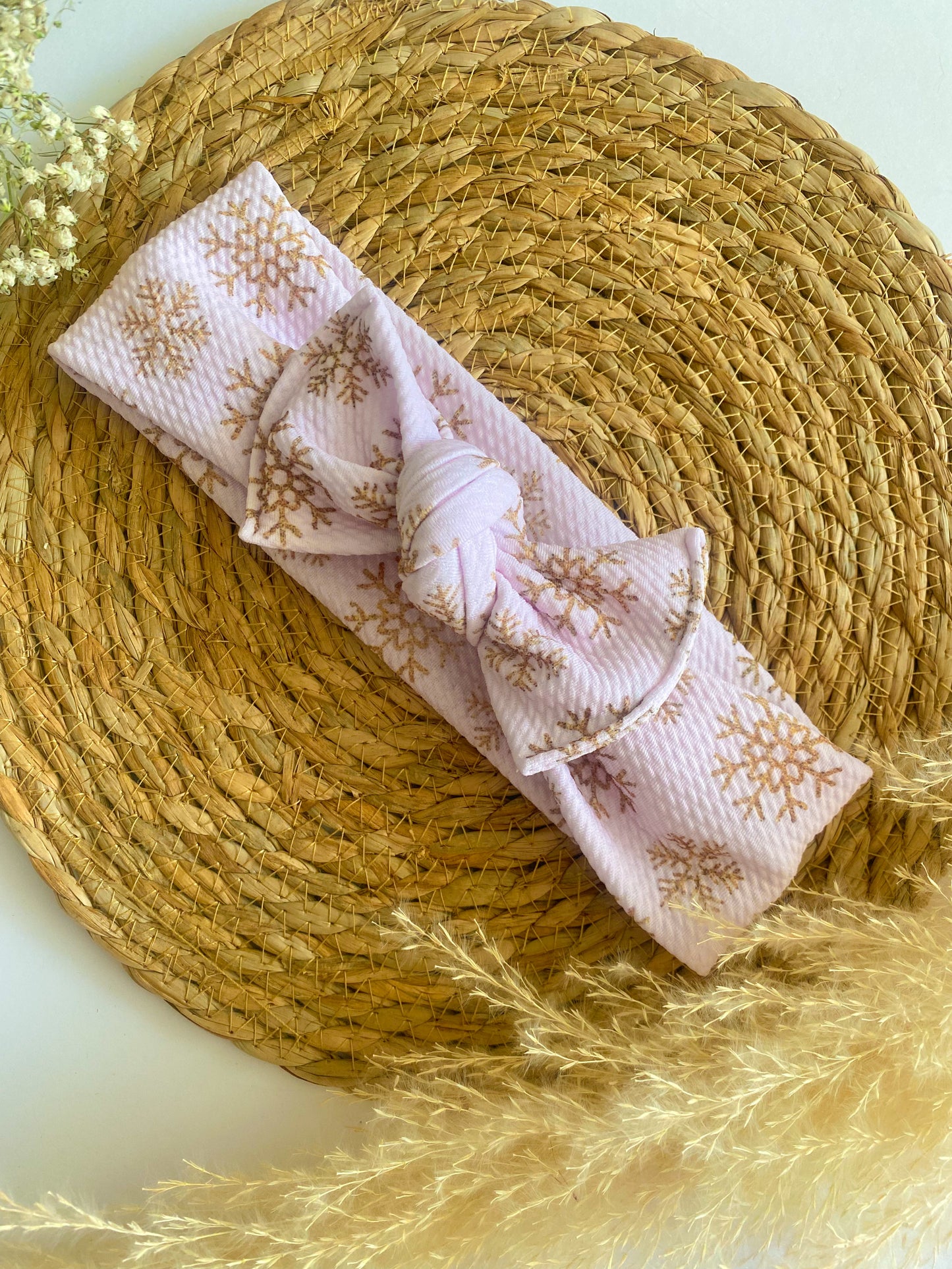 Christmas topknot headbands
