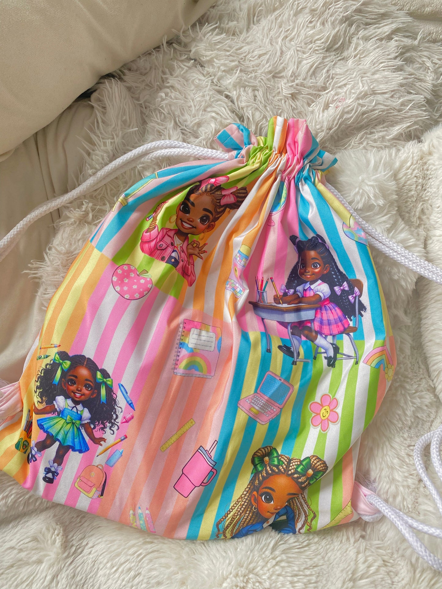 Back - to - school Drawstring Bag