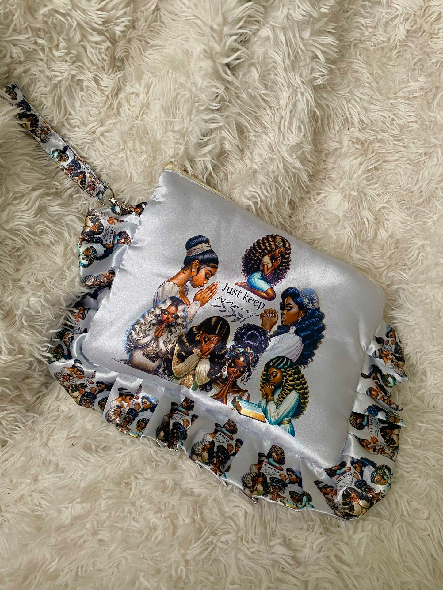 Melanin Ruffle Bags