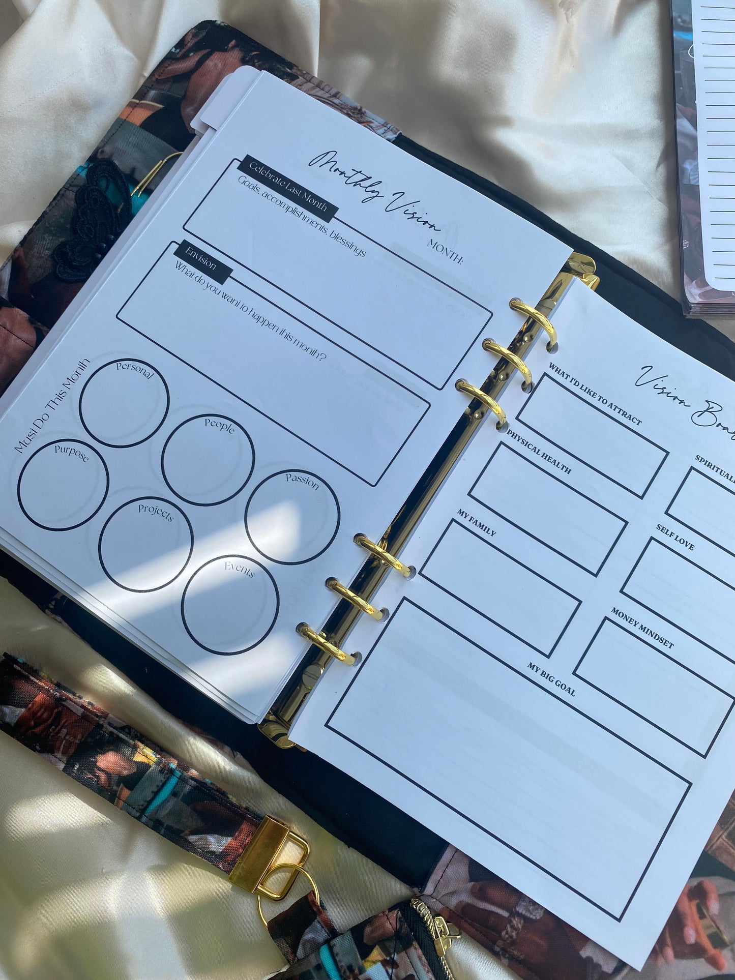 Quilted Manifest & Manage A5 Desk Agenda