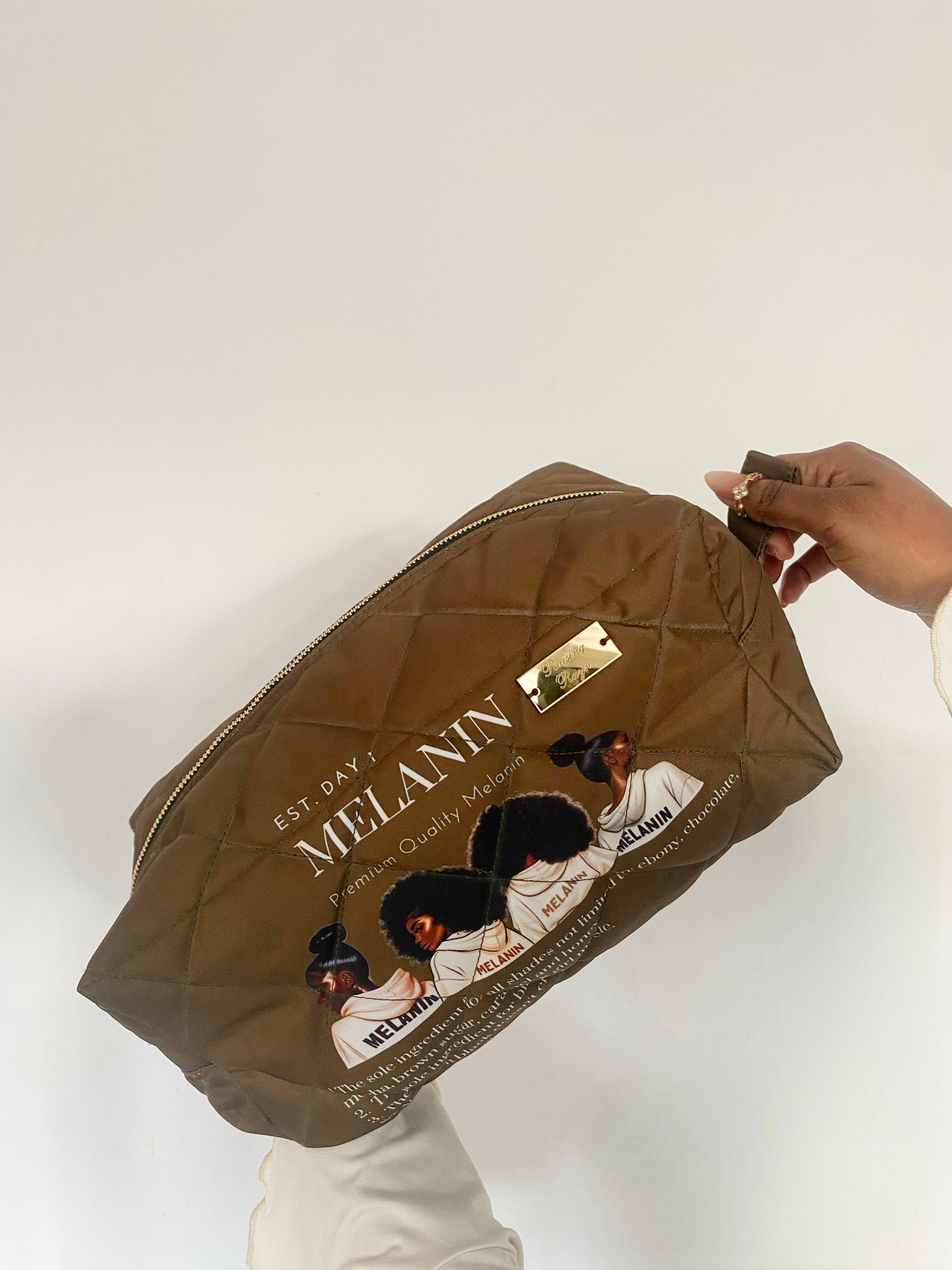 Melanin Cosmetic Bags