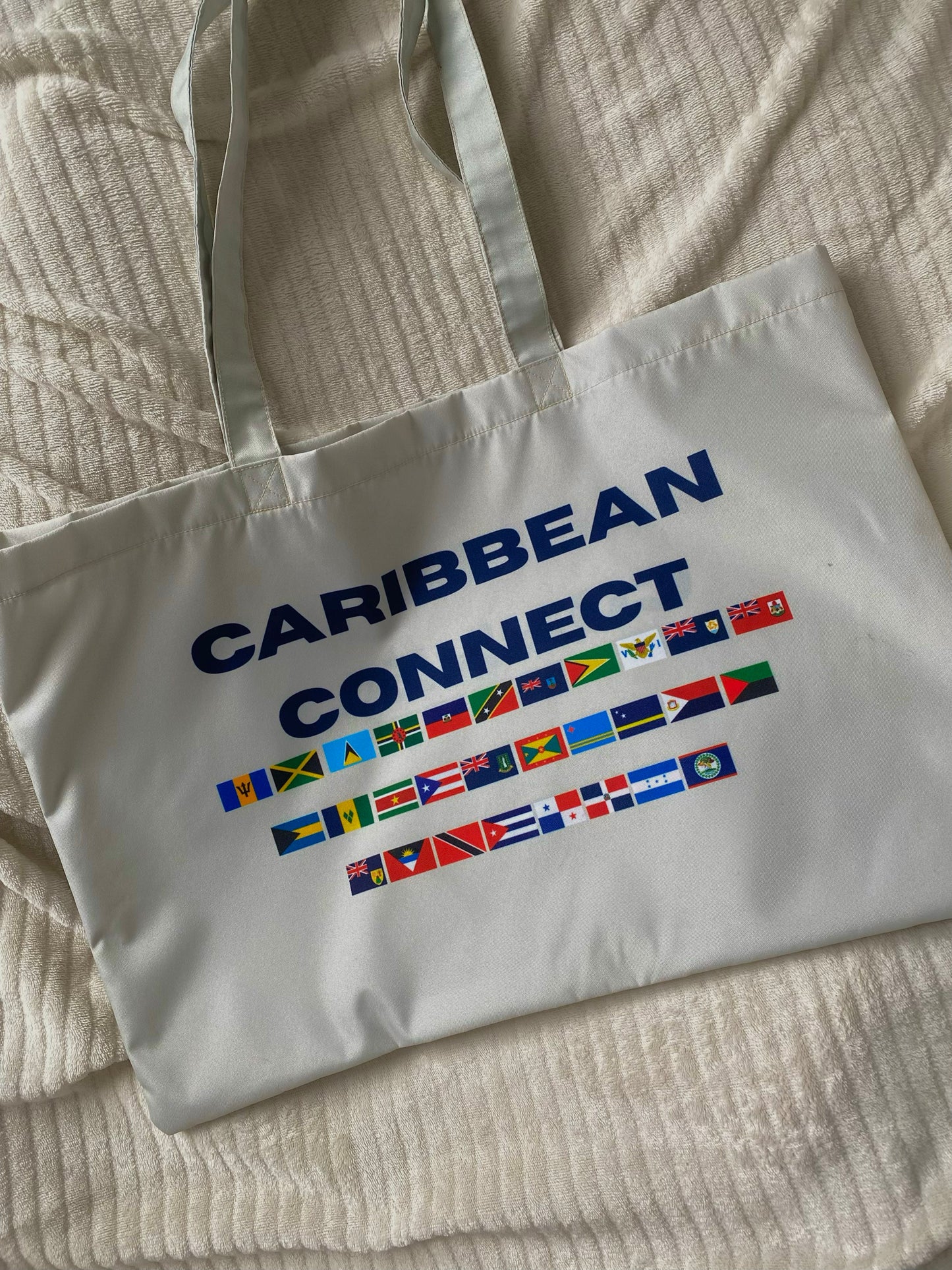 Caribbean Connect Oversized Tote Bag