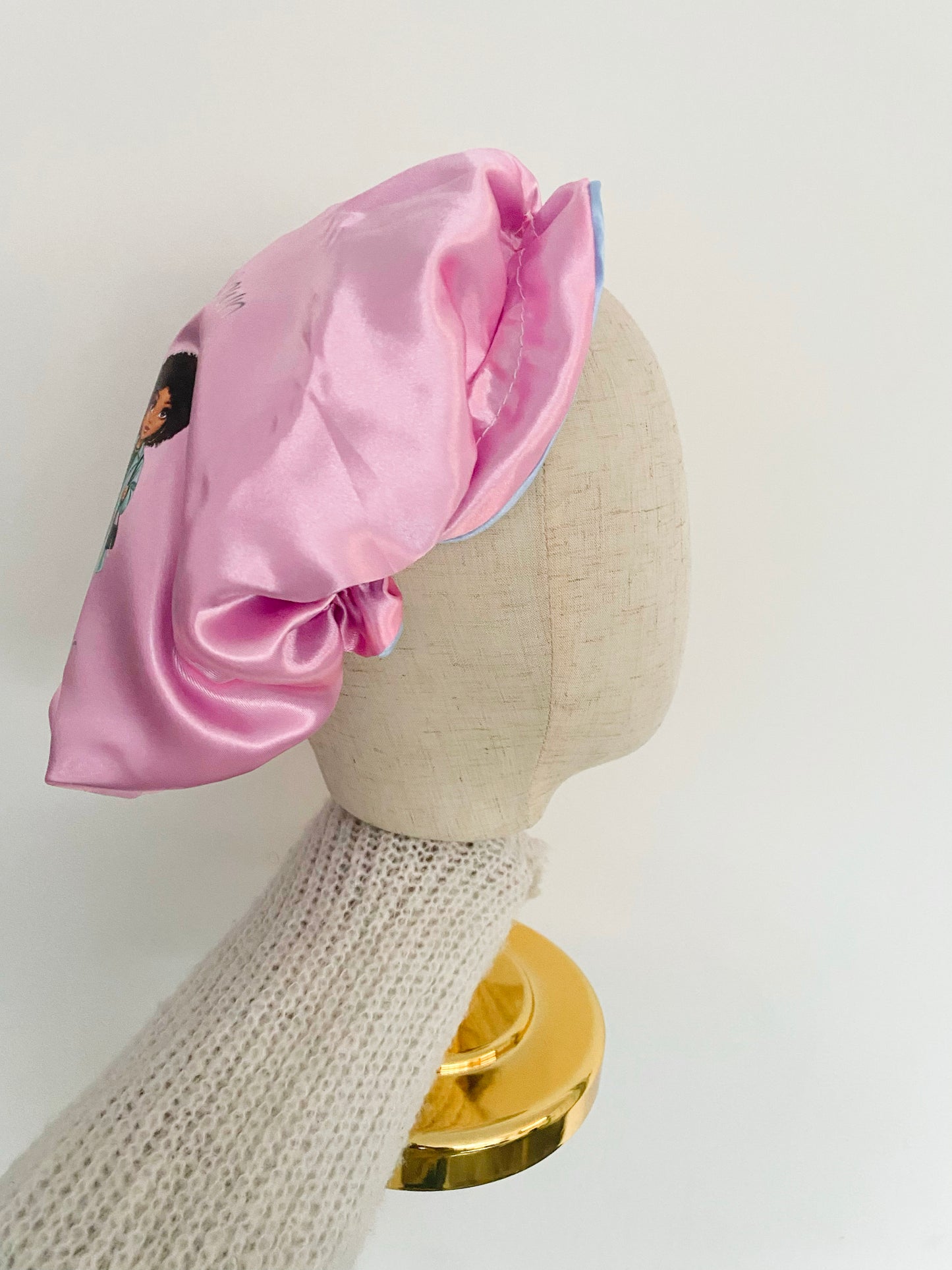 Pink Baby/Toddler “ All Types Of Brown” Bonnet