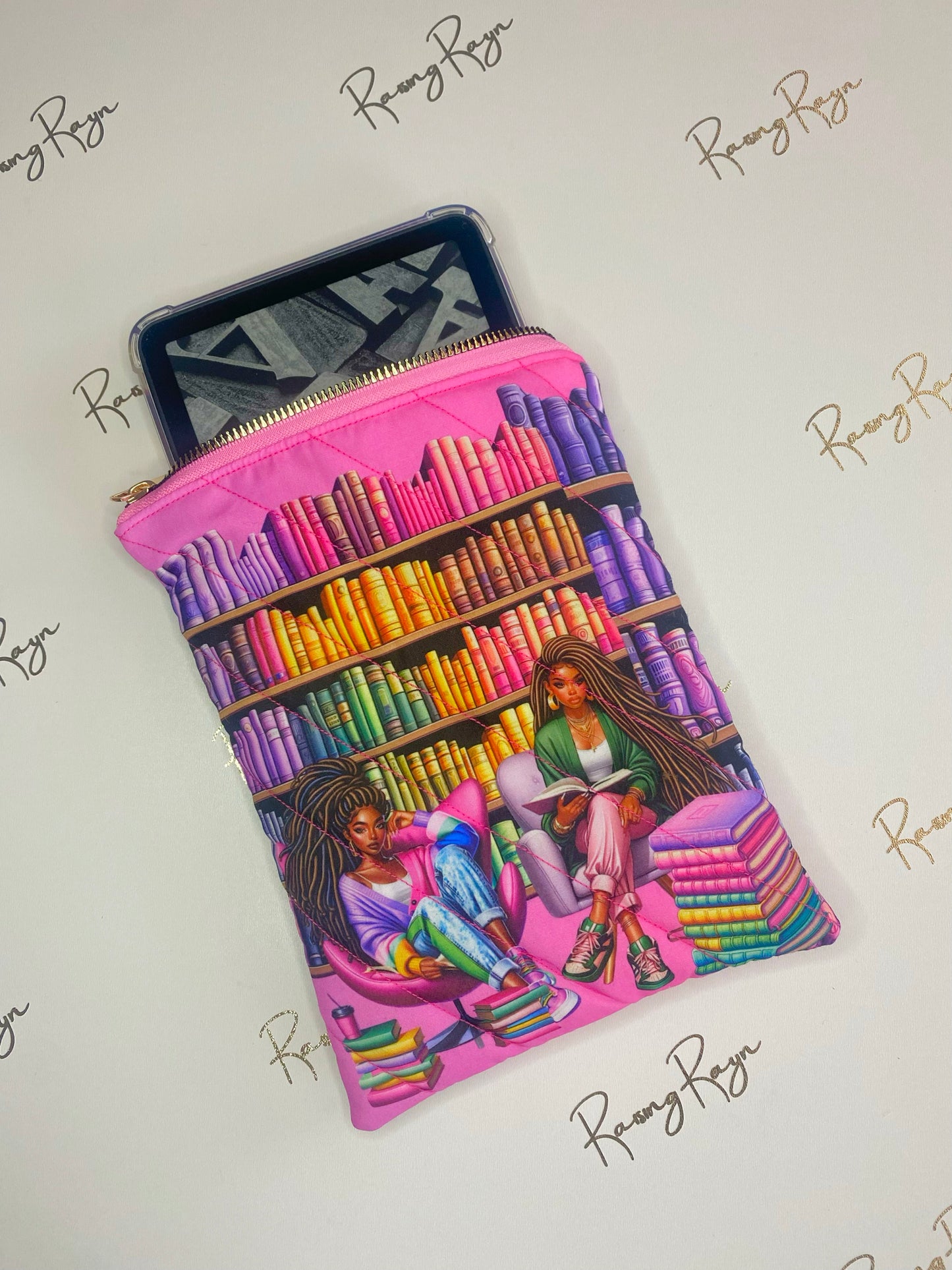 Oops Quilted Melanin Kindle Sleeves