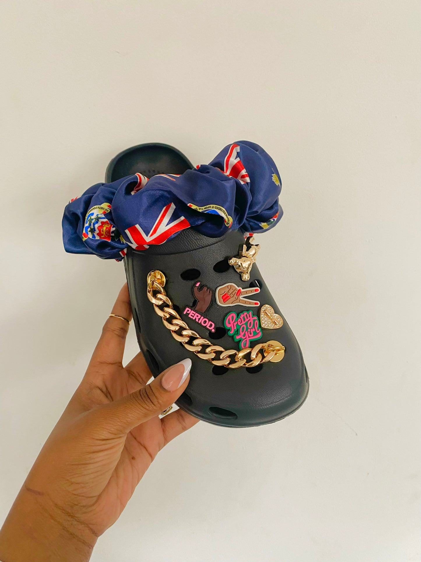 STOCKED*African & Caribbean Crocs Strap Covers (PAIR)
