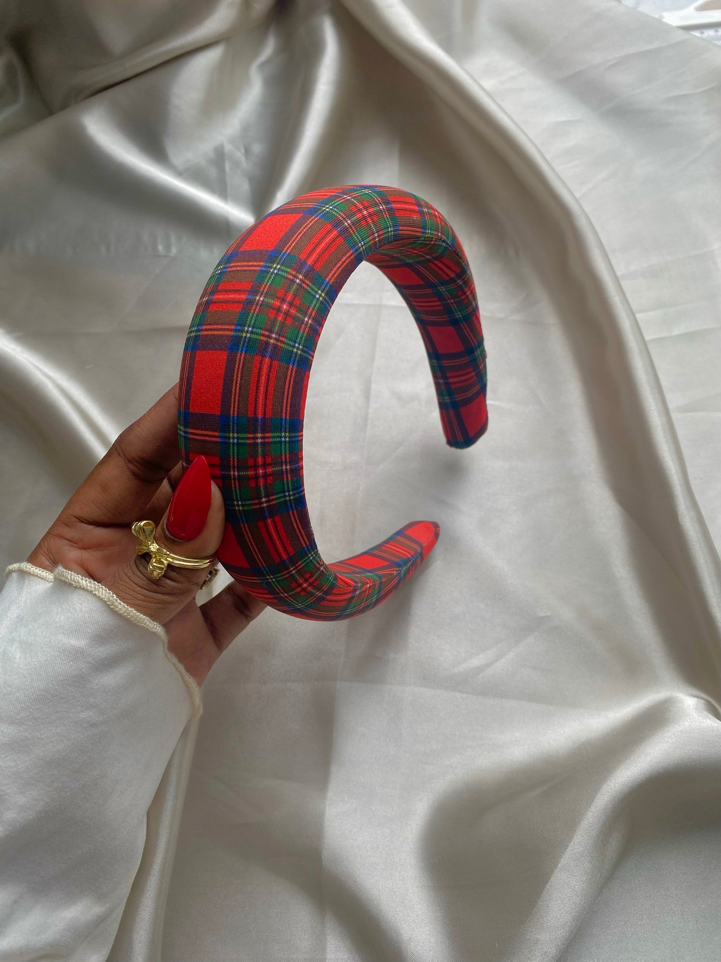 Tartan Padded Headband