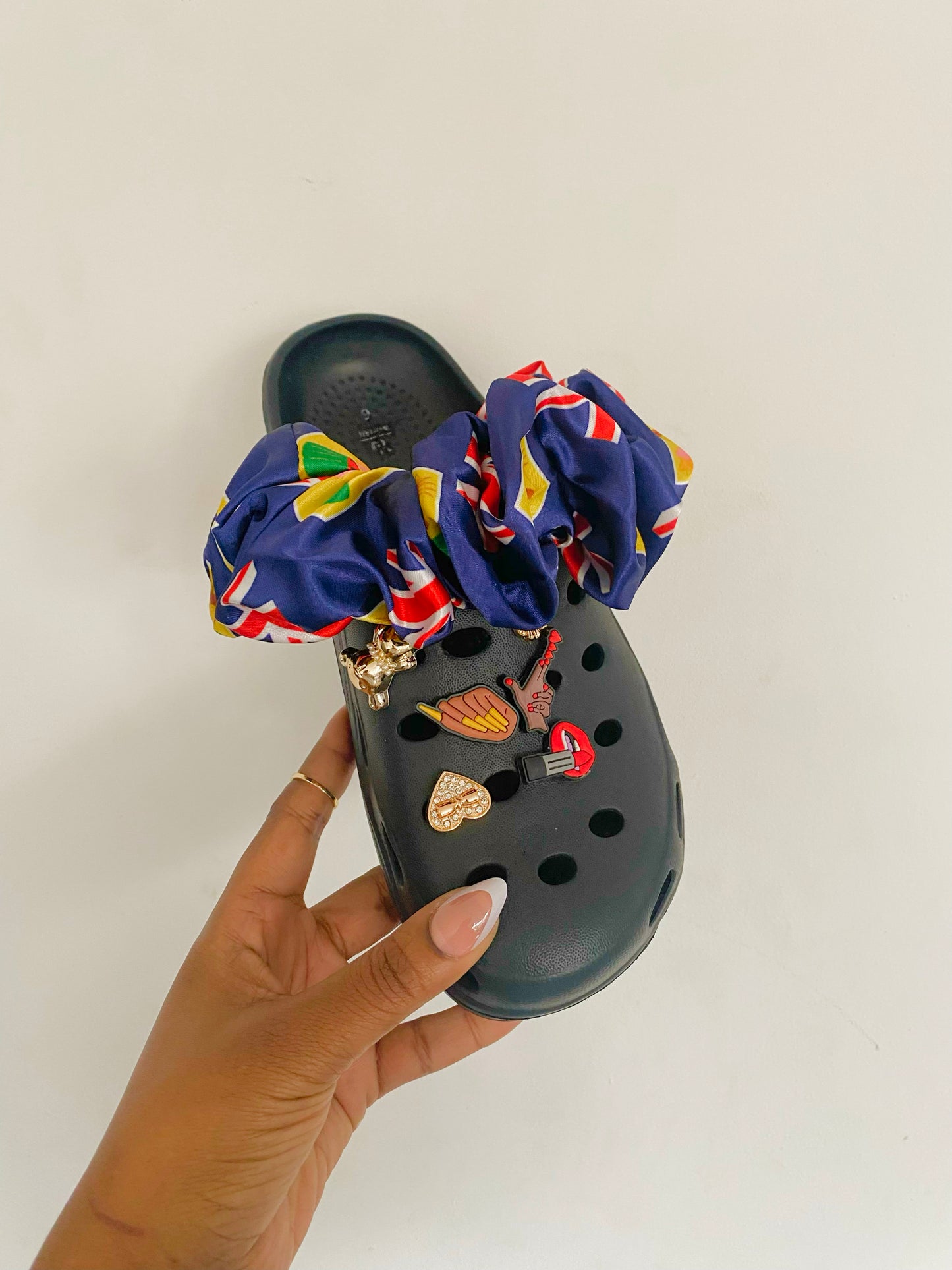 STOCKED*African & Caribbean Crocs Strap Covers (PAIR)