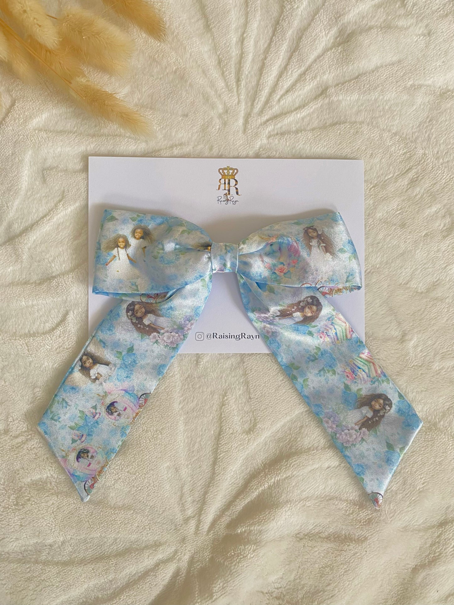 Dreamy Girls Satin long tail Bows