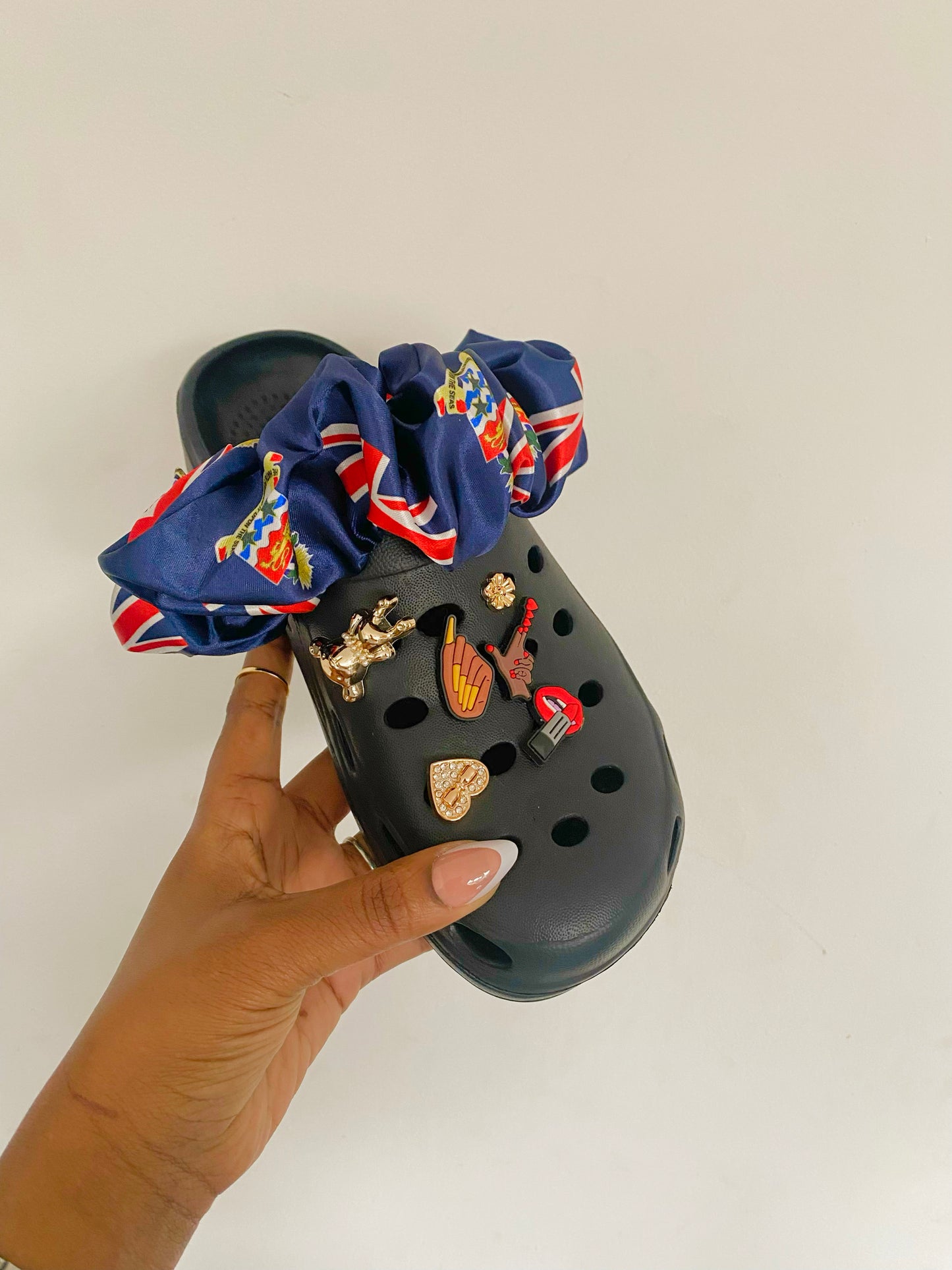 STOCKED*African & Caribbean Crocs Strap Covers (PAIR)