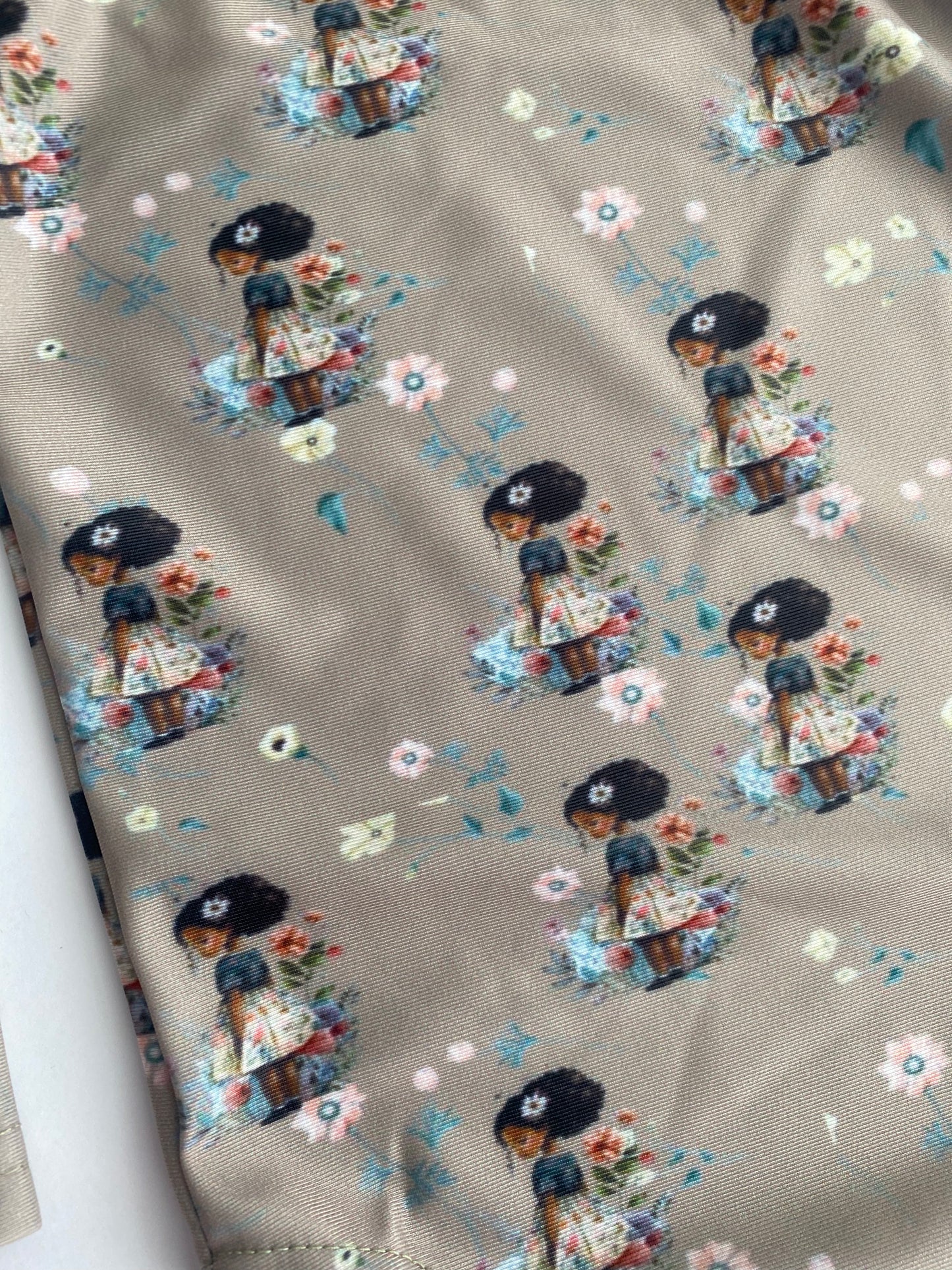 Lit Girl Latte longsleeve bodysuit