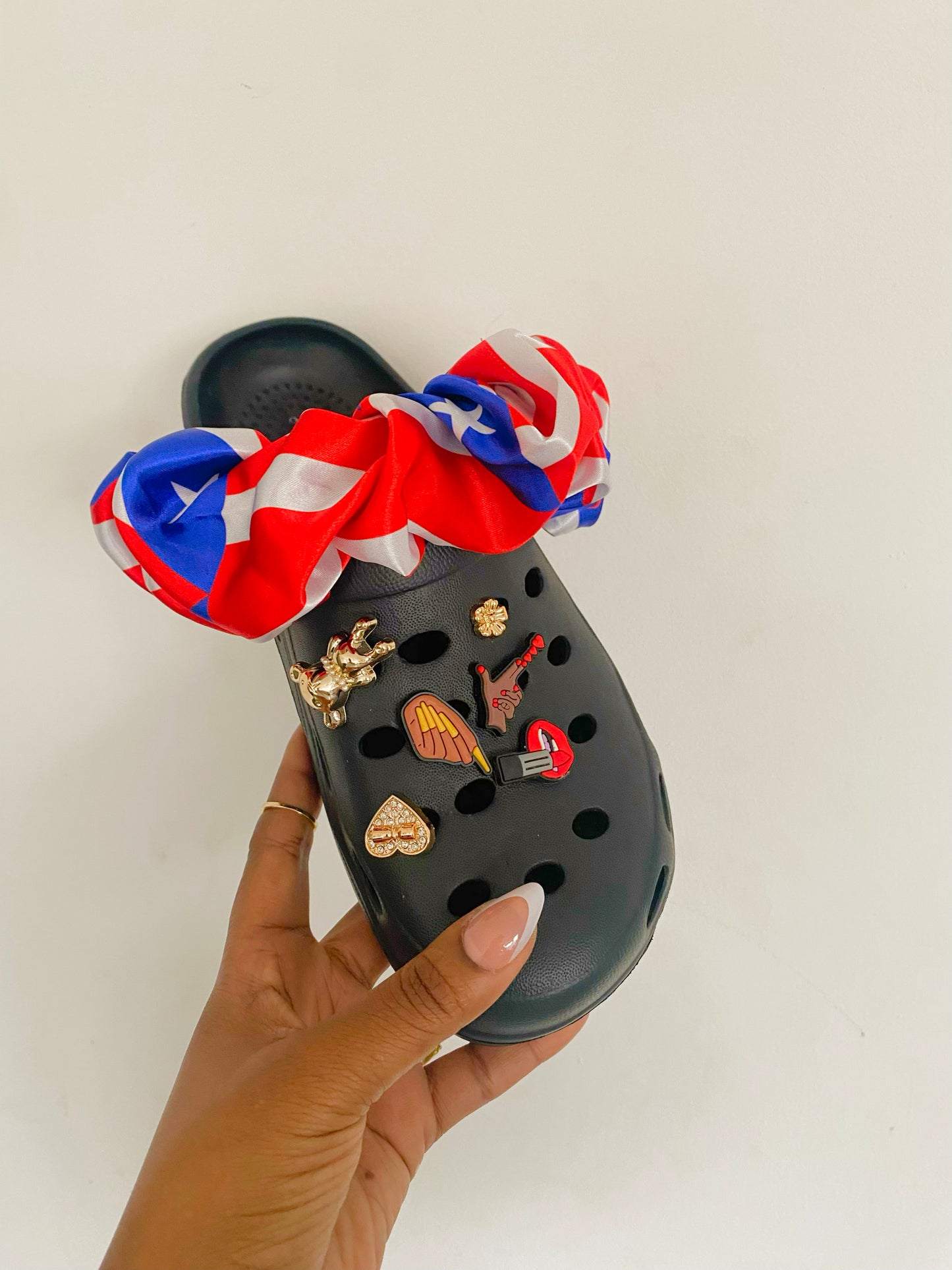 STOCKED*African & Caribbean Crocs Strap Covers (PAIR)