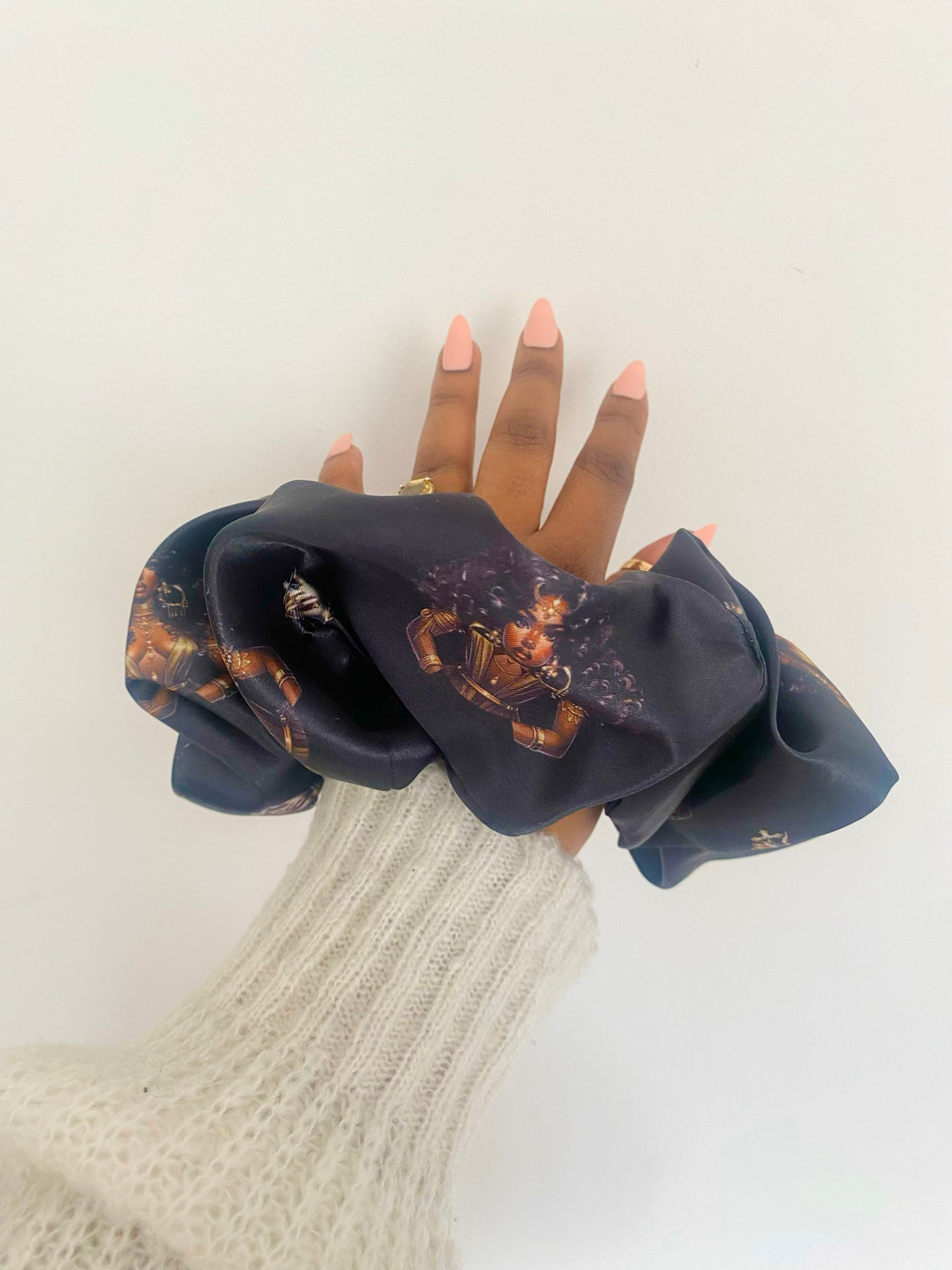 Ayanna Queen Satin Scrunchie