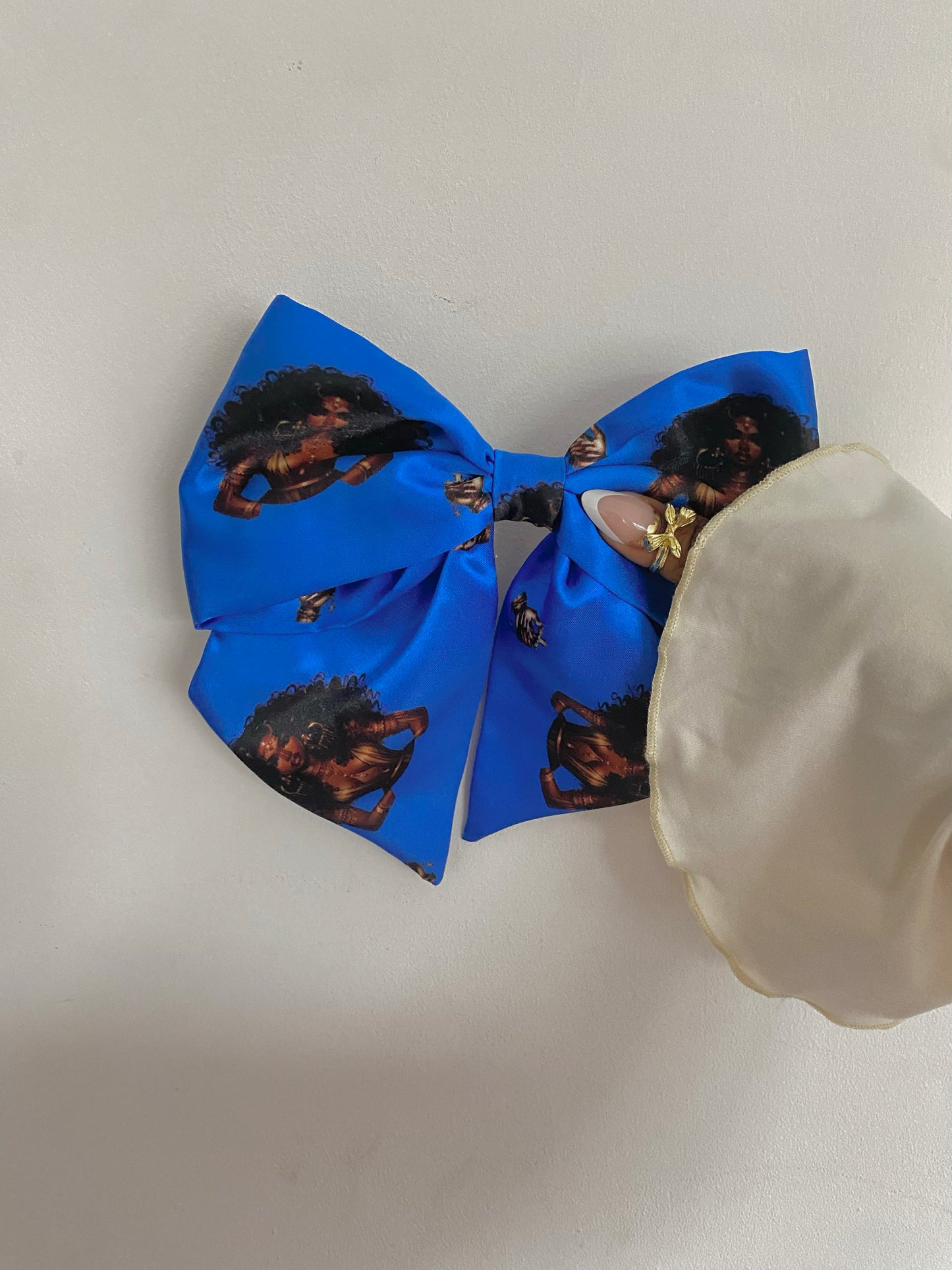 Autumn Satin Bow Hair Clips