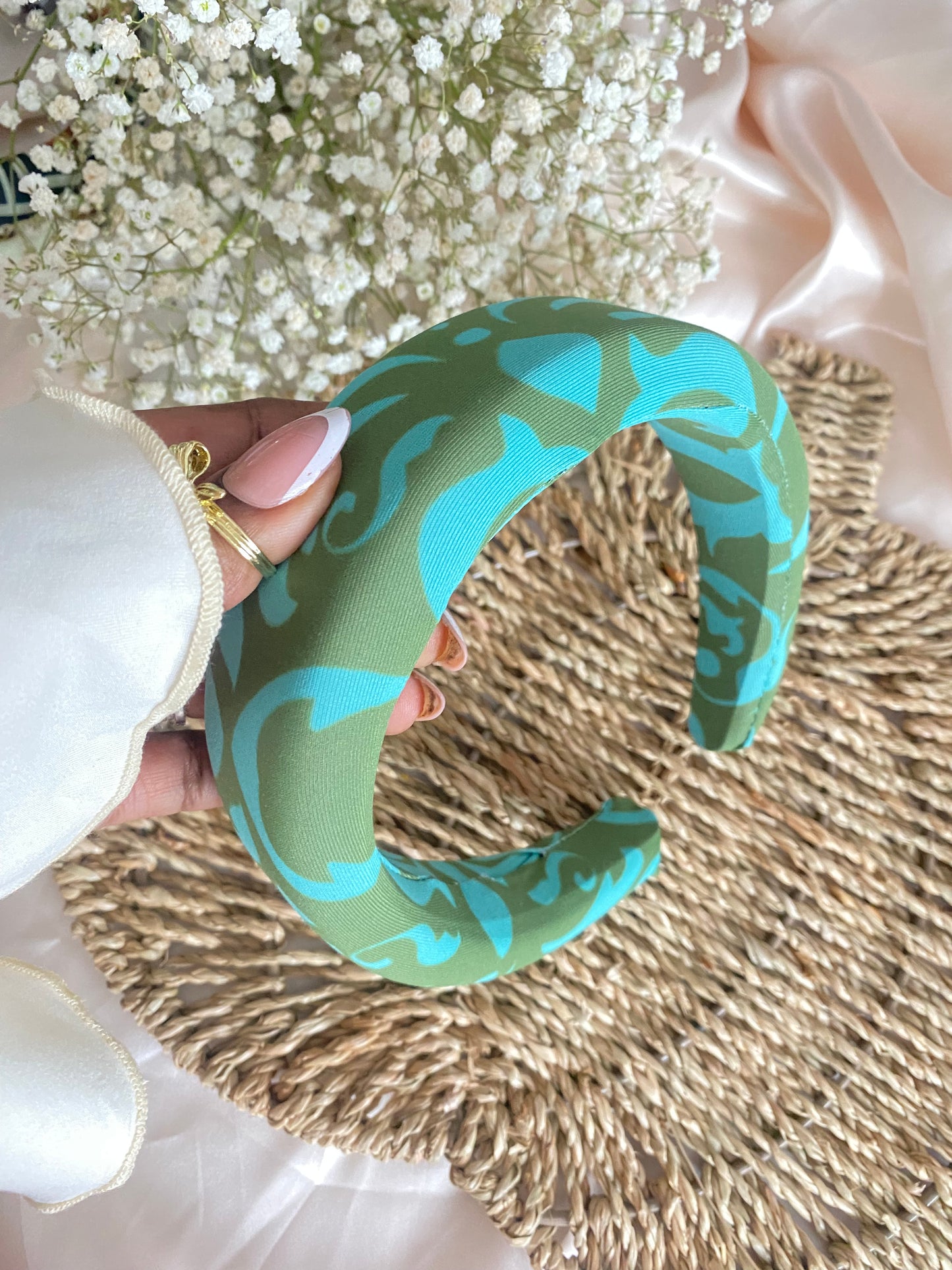 Damask Alice Padded Headband