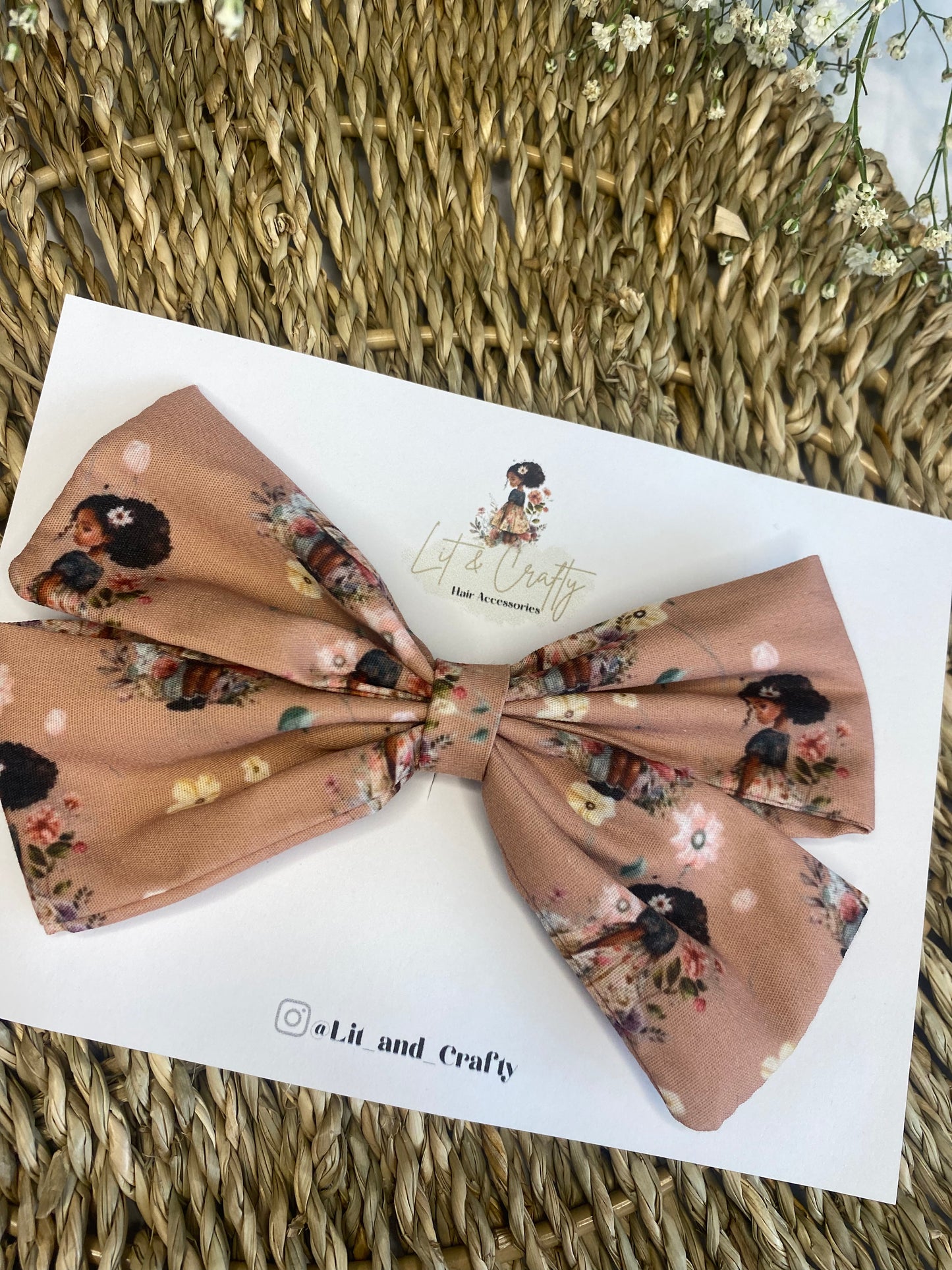 Lit girls hairclip