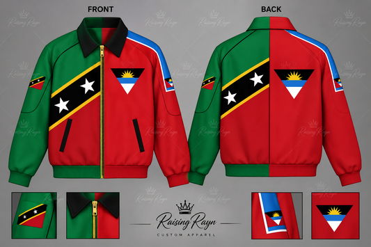 (PRE-ORDER) Caribbean/African Dual - Heritage MEN’S Jacket