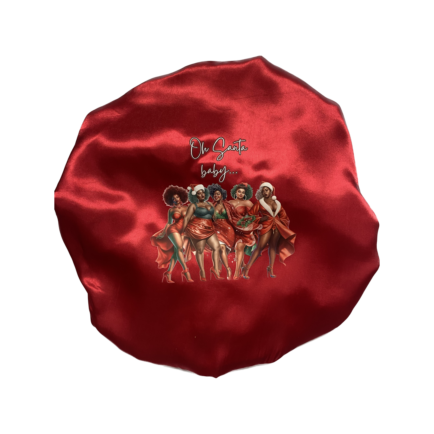 Oh santa baby Christmas Bonnet