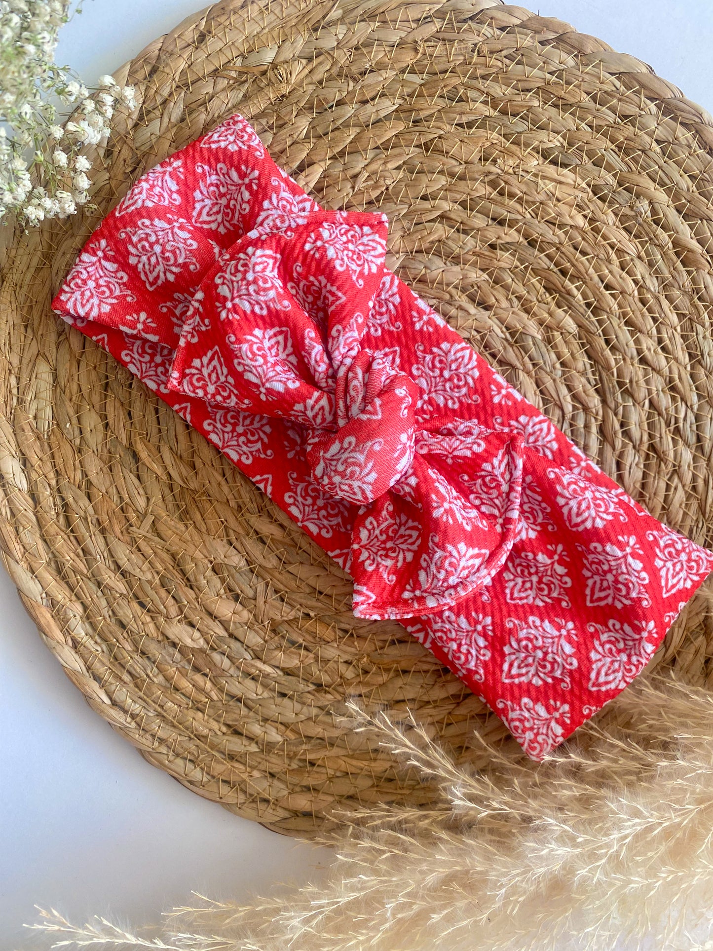 Christmas topknot headbands