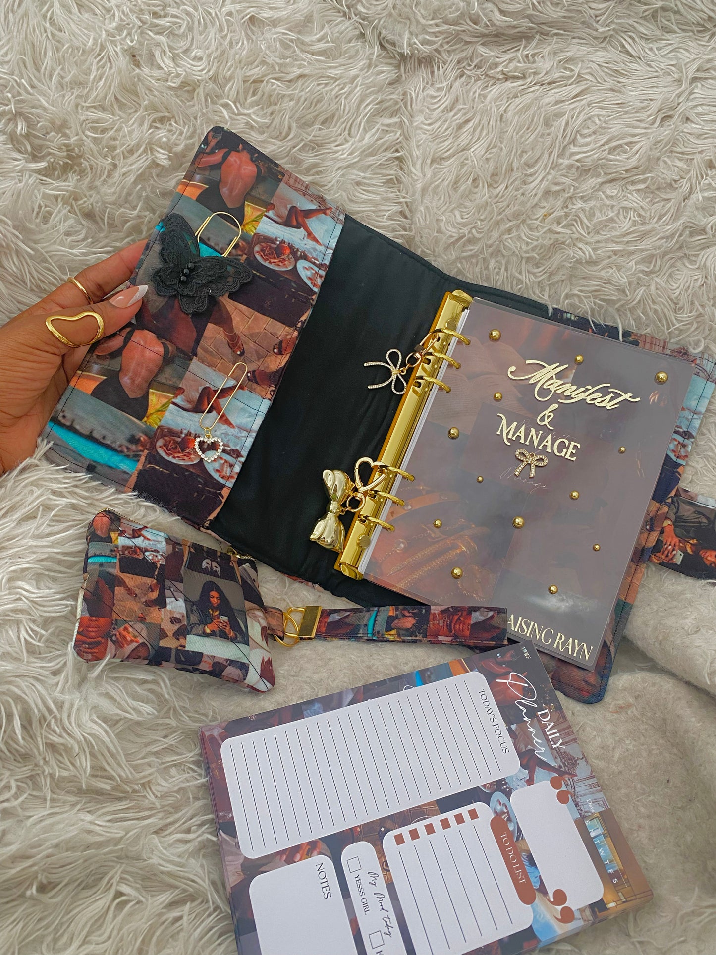 Quilted Manifest & Manage A5 Desk Agenda