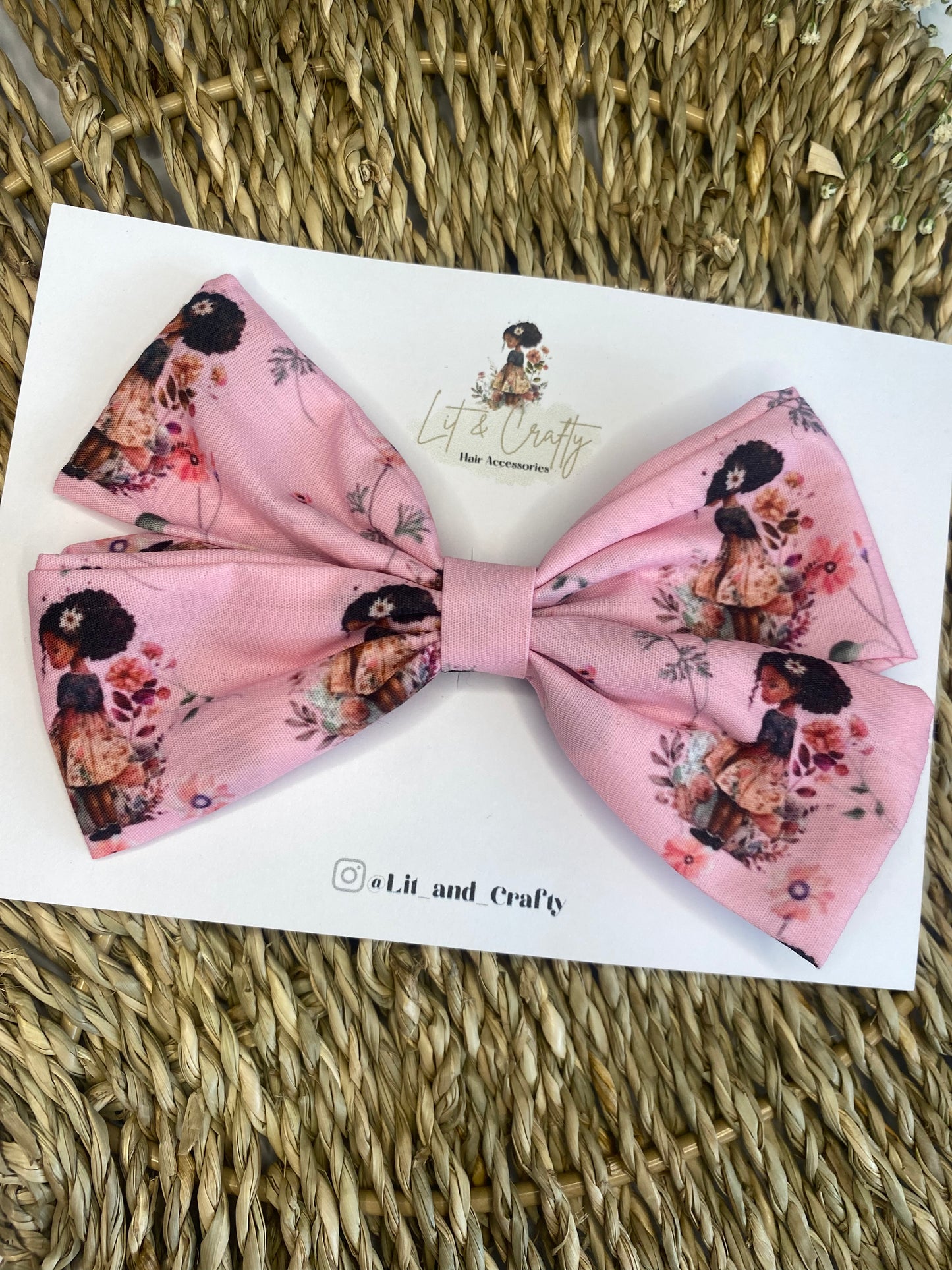 Lit girls hairclip