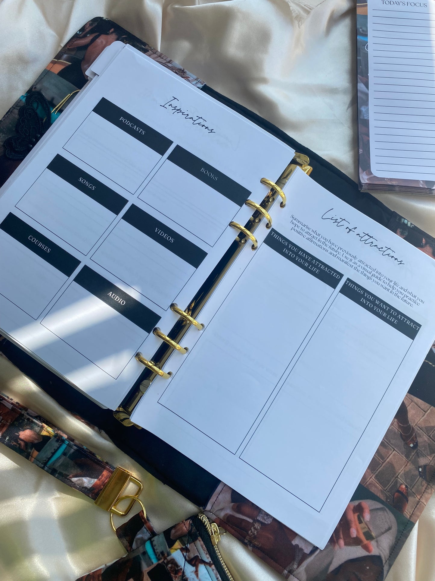 Quilted Manifest & Manage A5 Desk Agenda