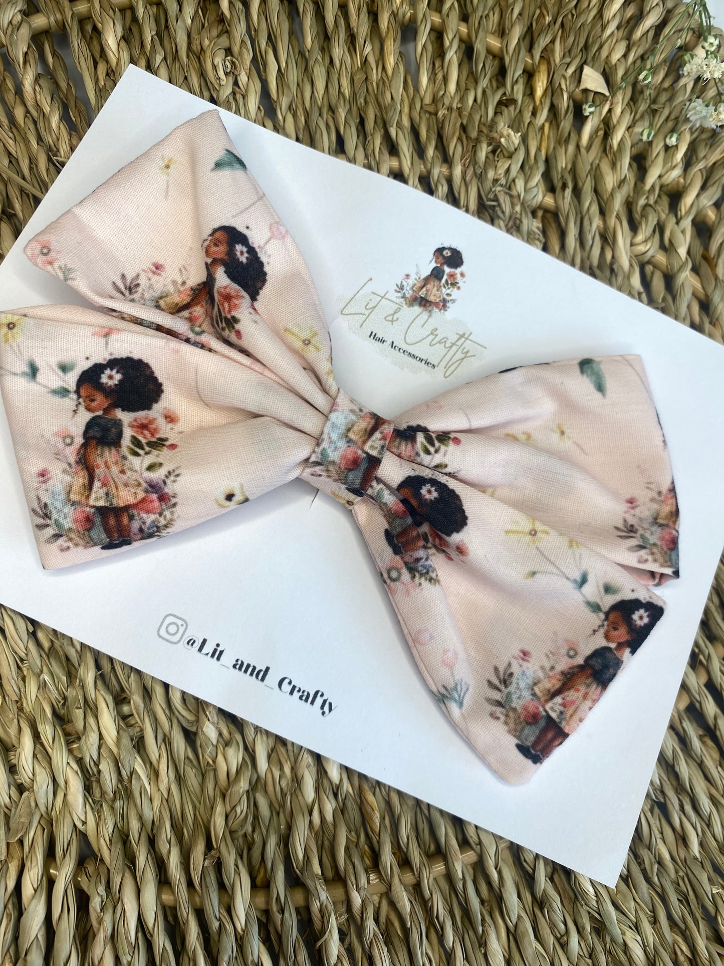 Lit girls hairclip