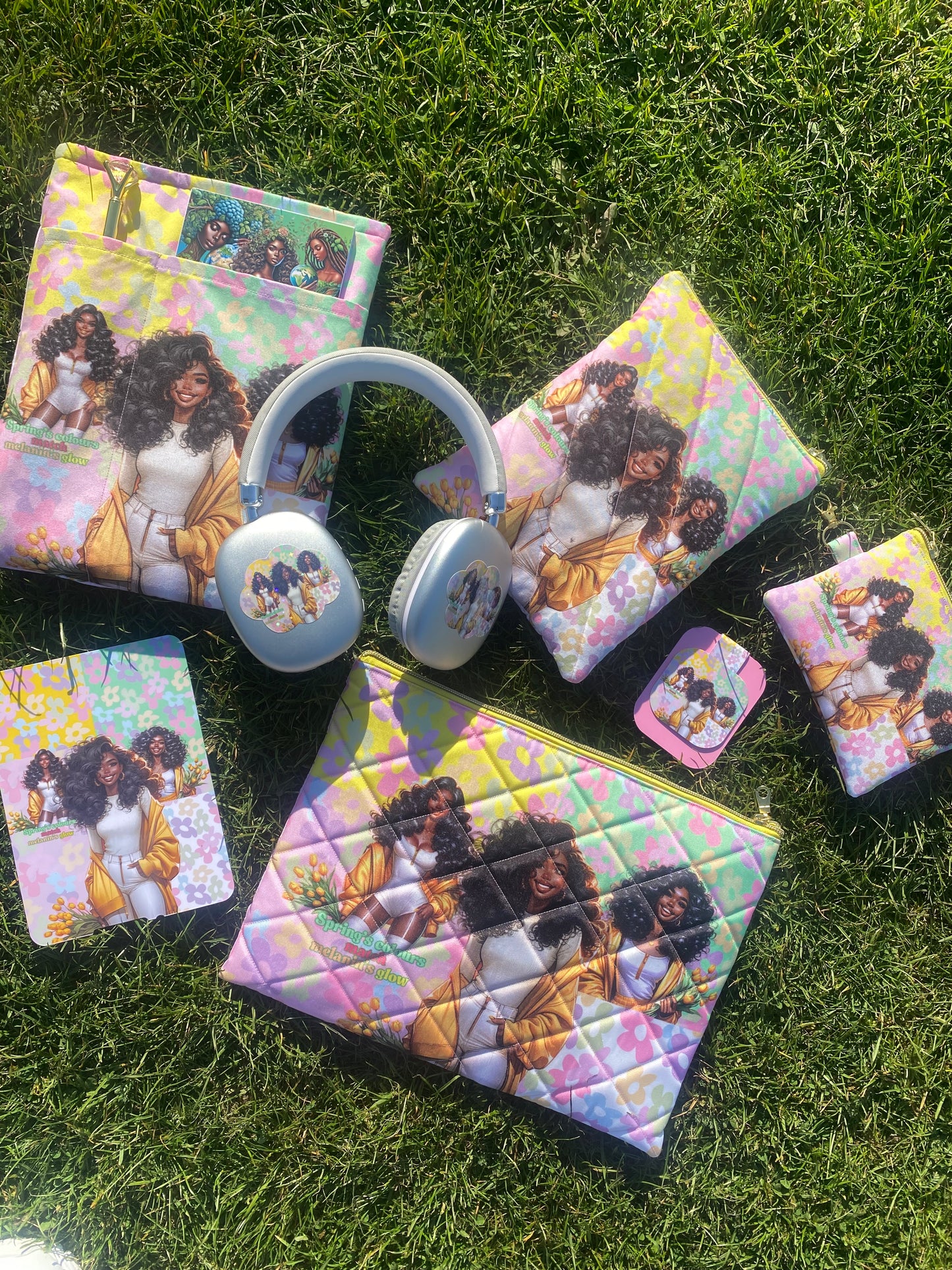 Melanin Spring Kindle Sleeve