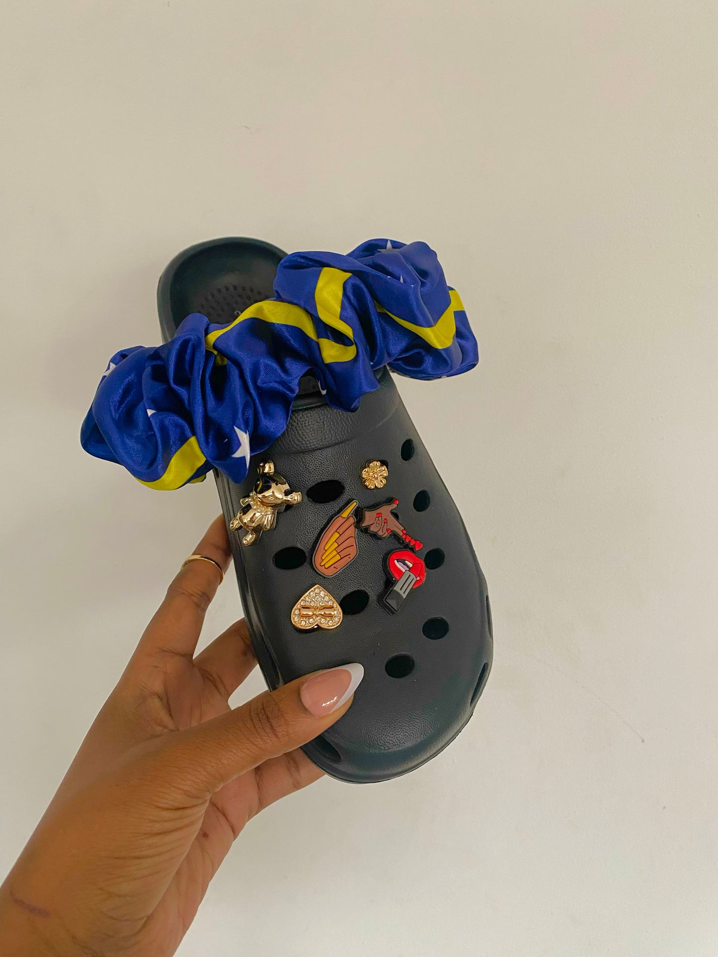 STOCKED*African & Caribbean Crocs Strap Covers (PAIR)