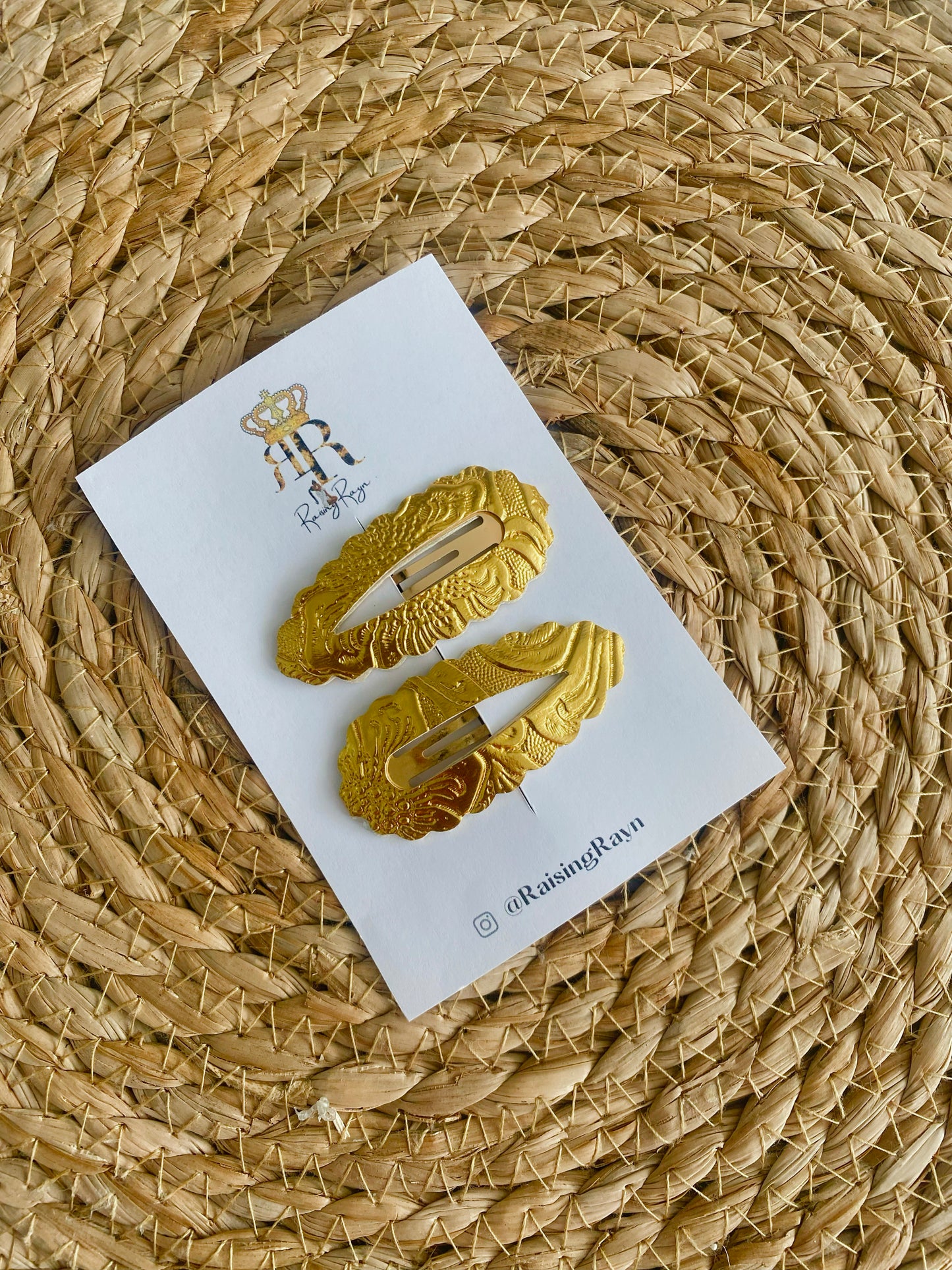 Damask Snap Clips