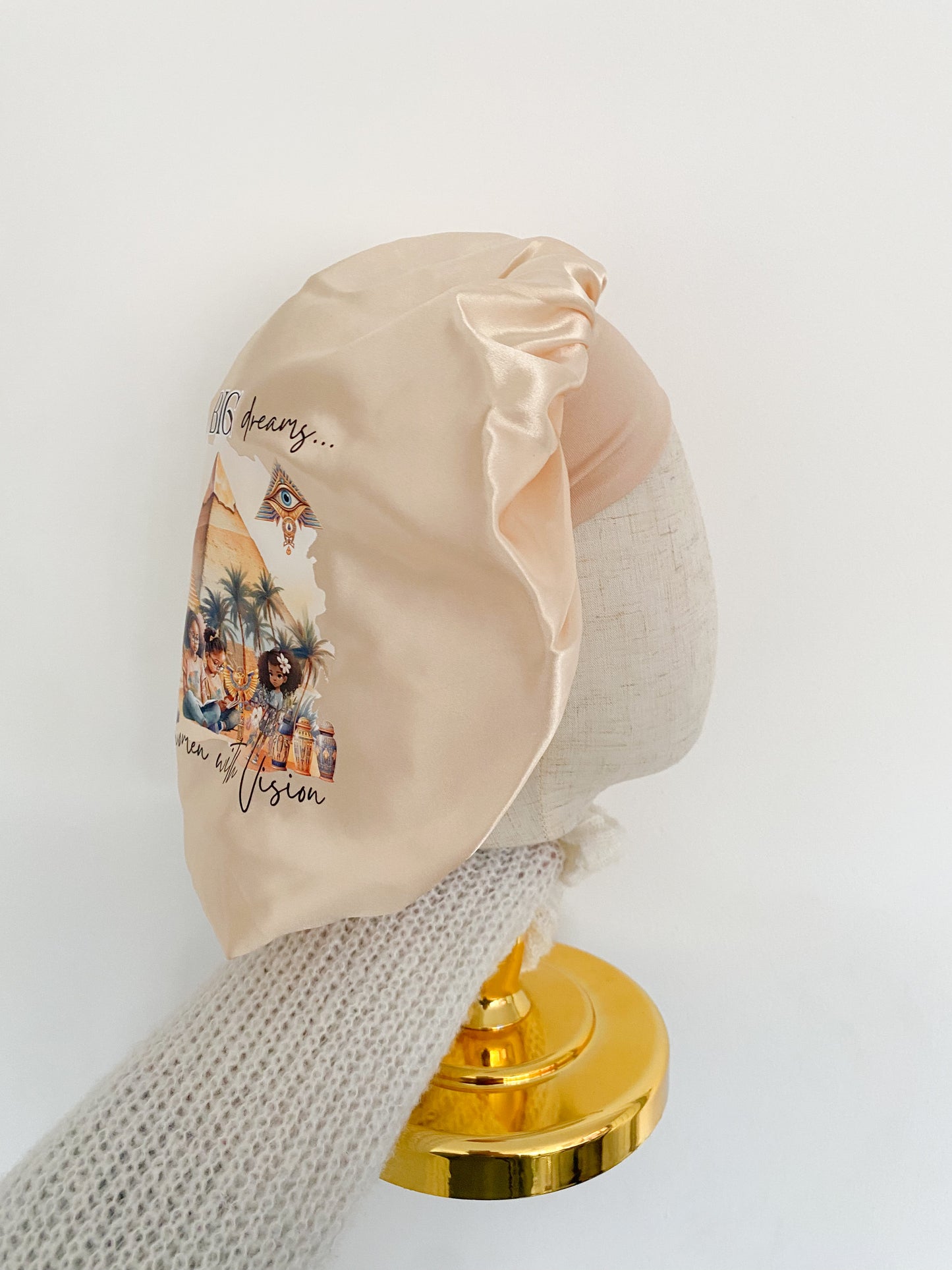 Cream “Little Girl Vision” Bonnet