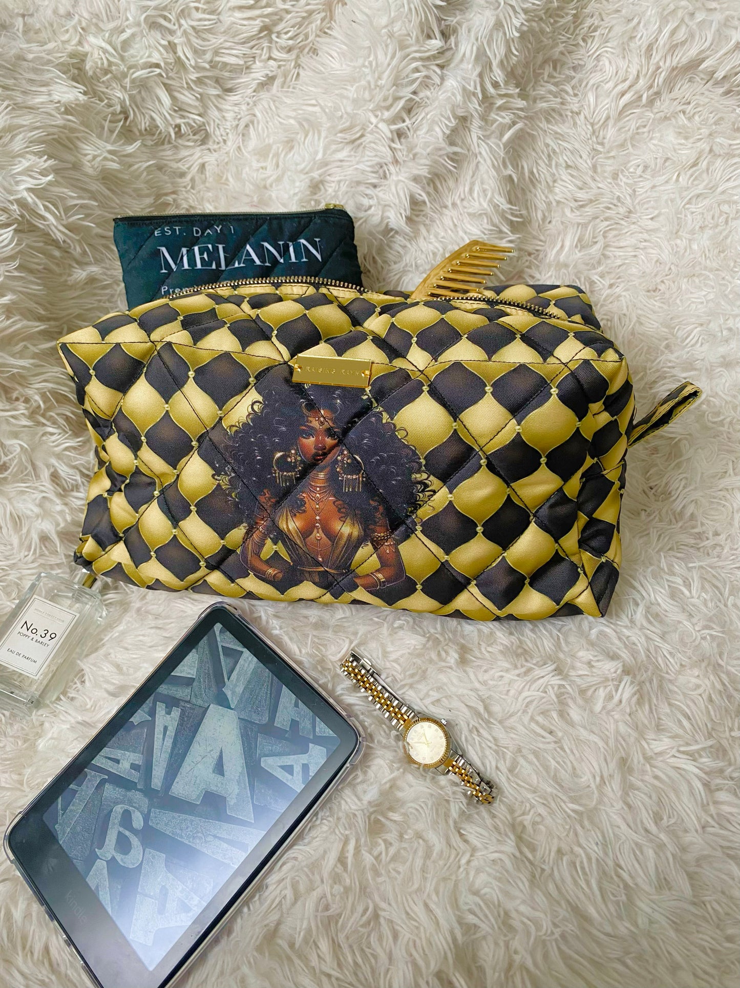 Melanin Cosmetic Bags