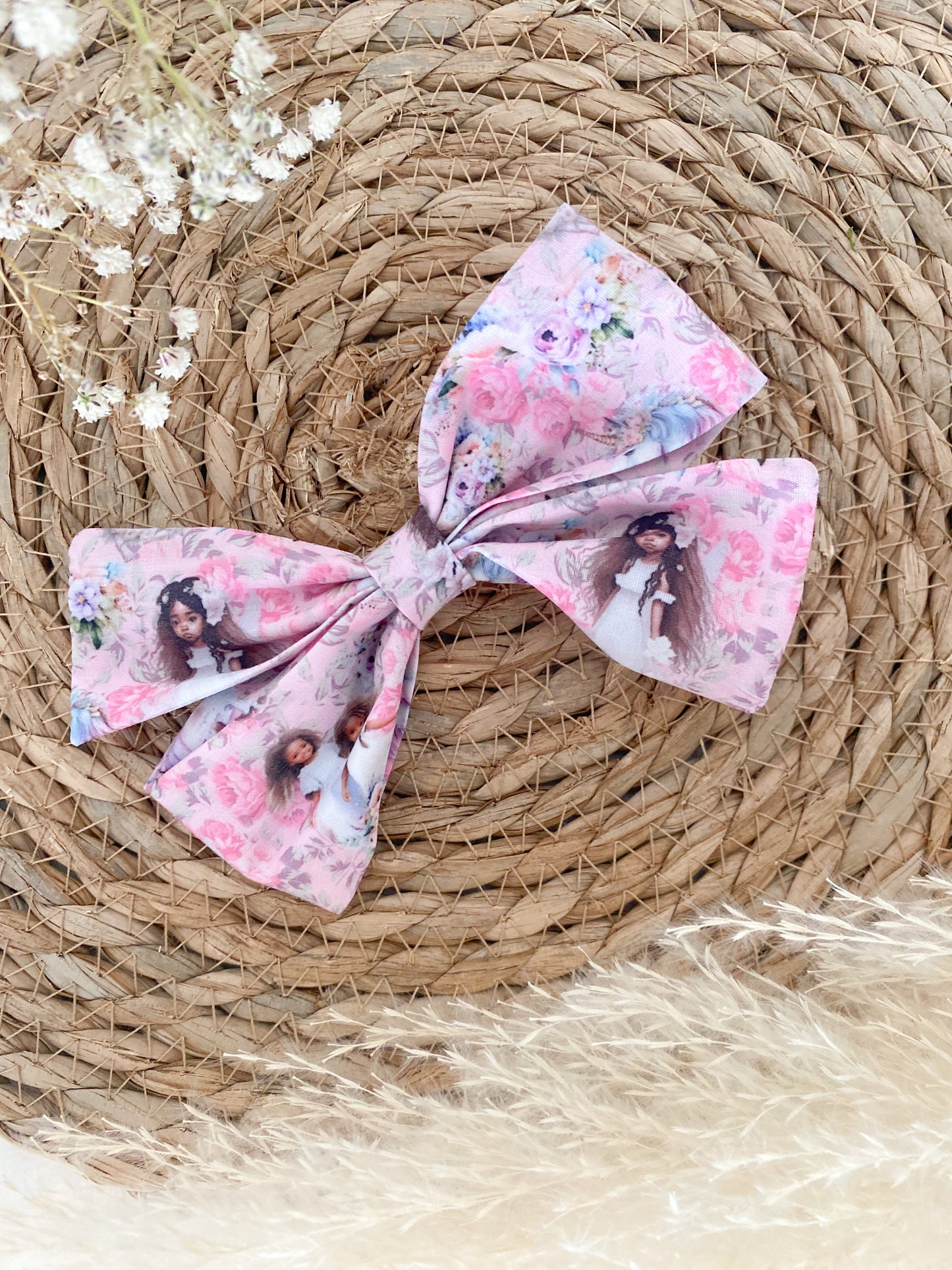 Pink Dreamy girls bow