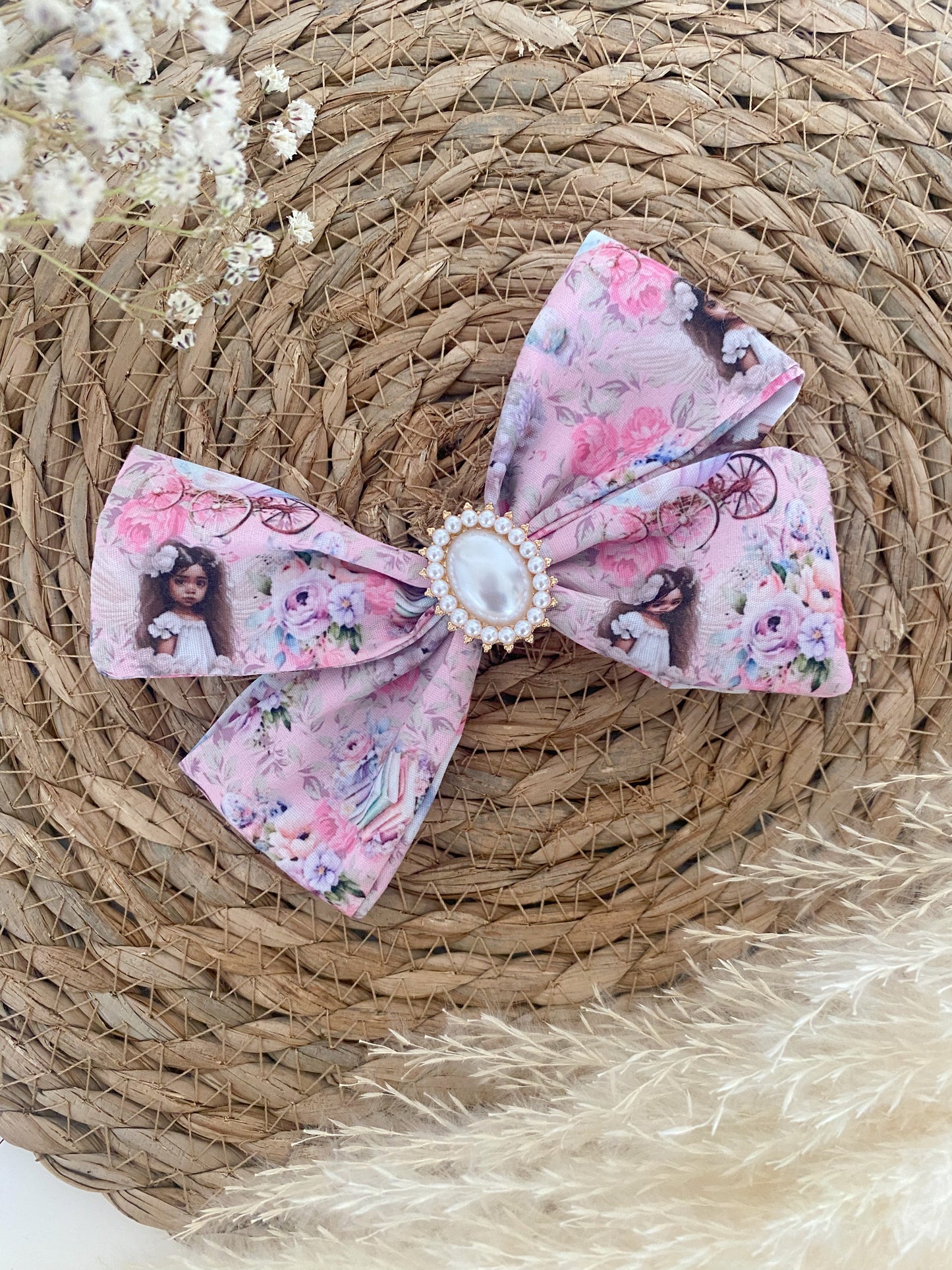 Pink Dreamy girls bow