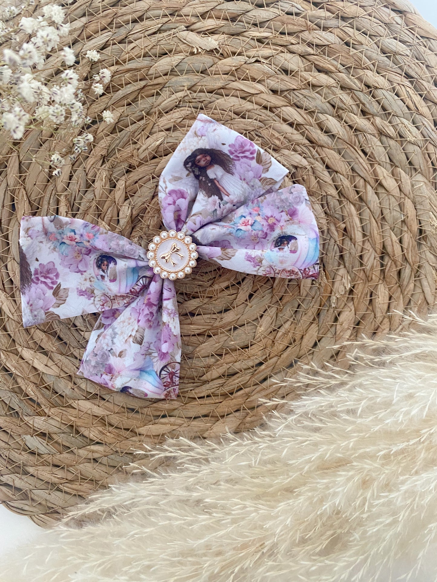 Purple Dreamy girls bow