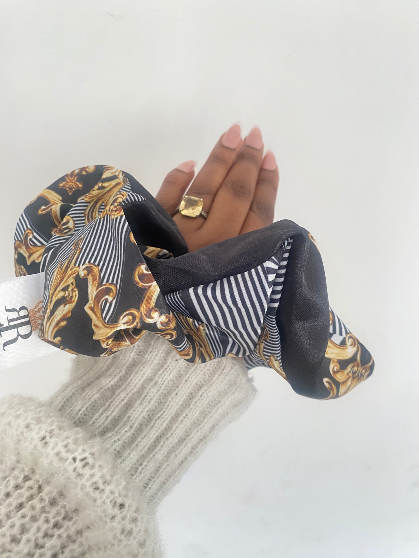 Amina Satin Scrunchie