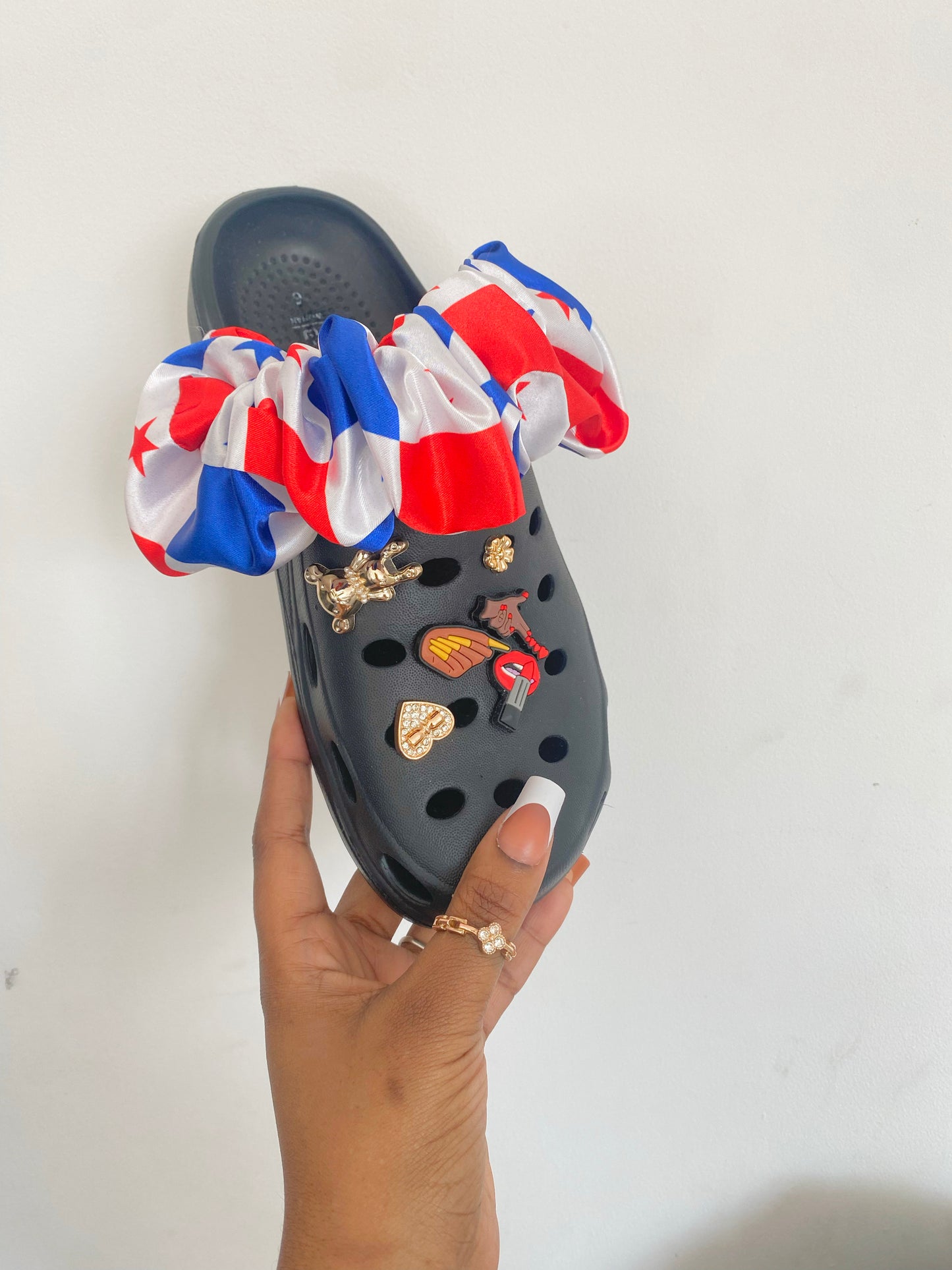 STOCKED*African & Caribbean Crocs Strap Covers (PAIR)