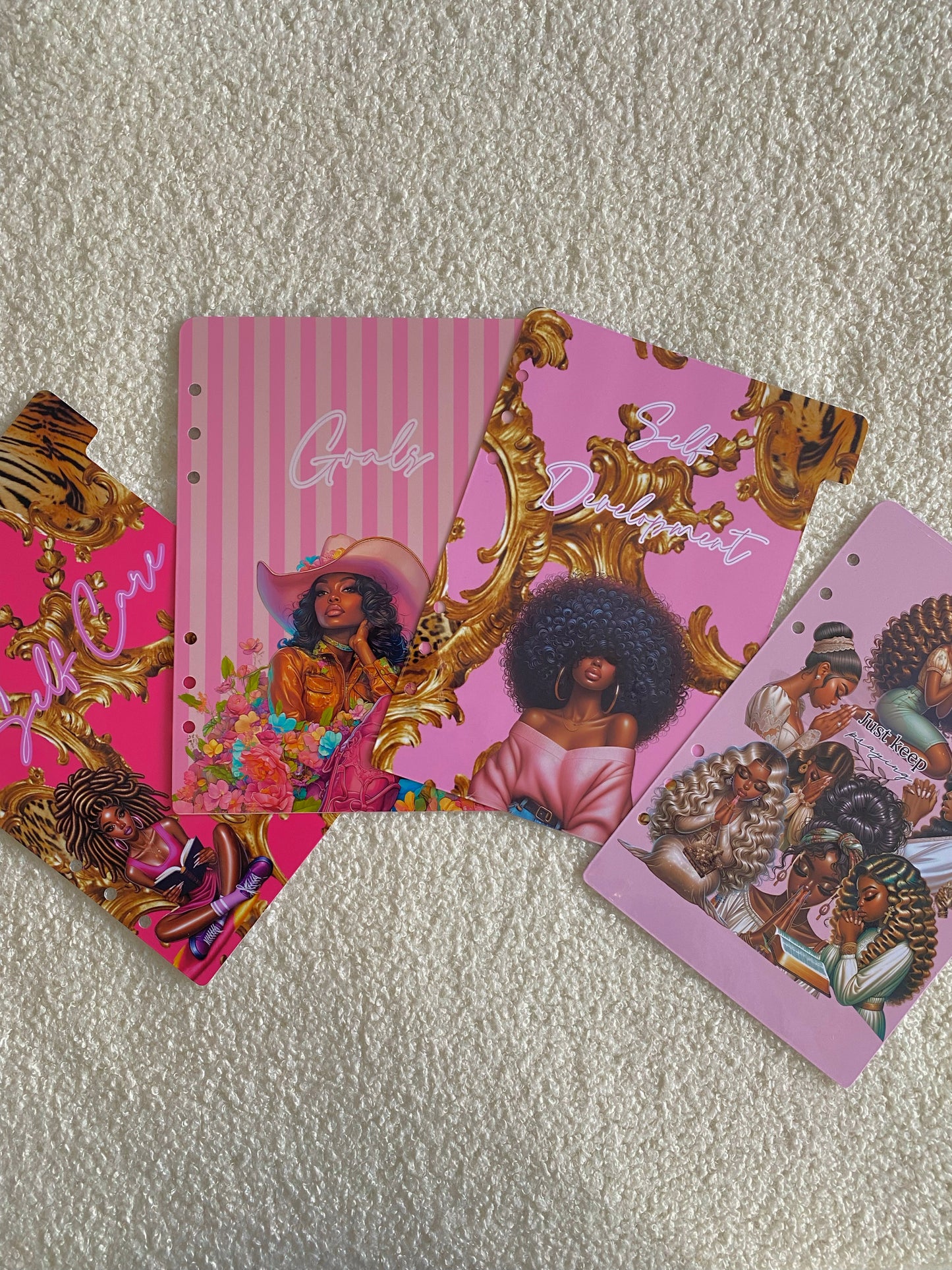Pink Manifest & Manage A5 Desk Agenda