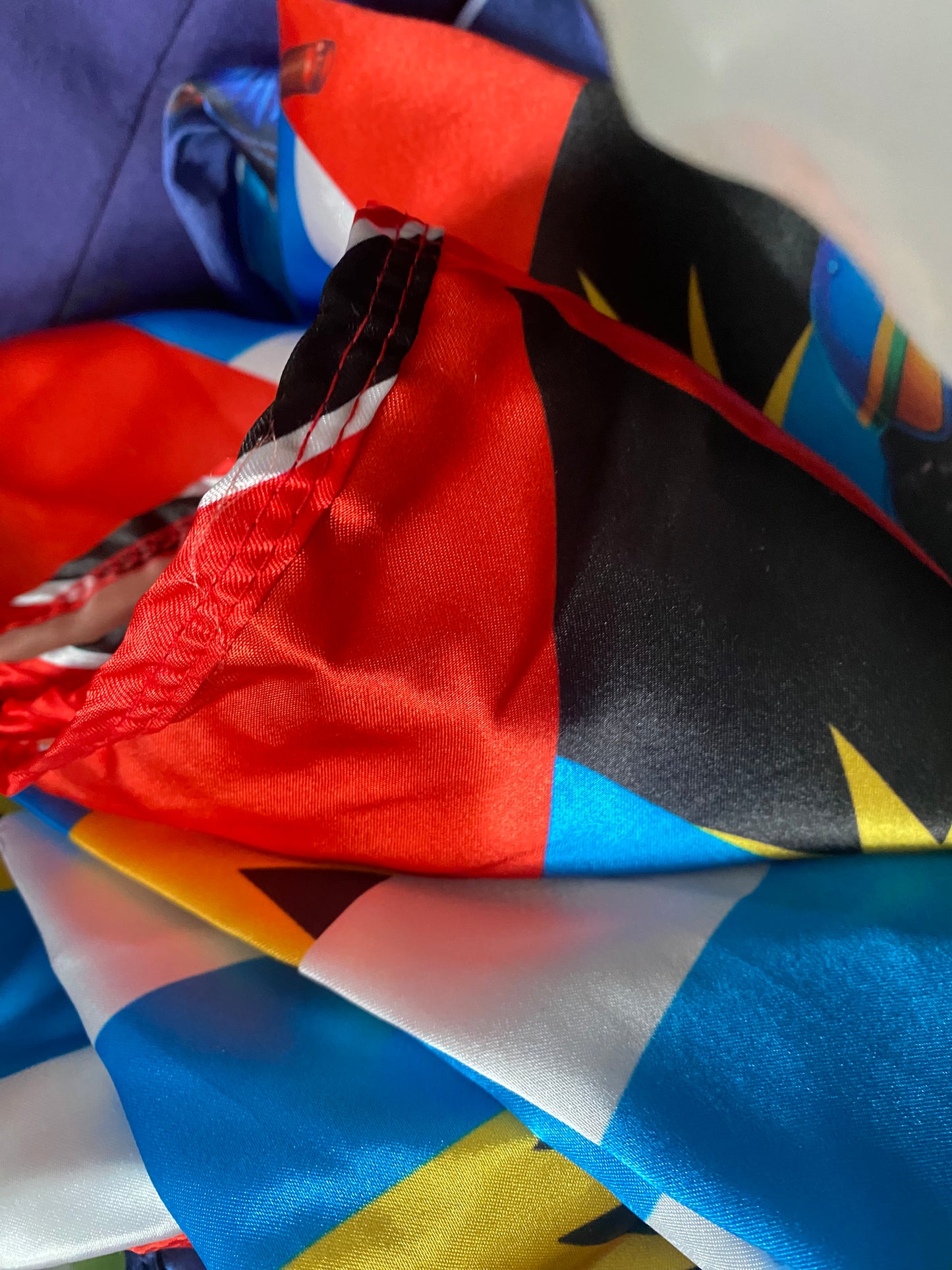 Oops Caribbean/ African Satin Scarf