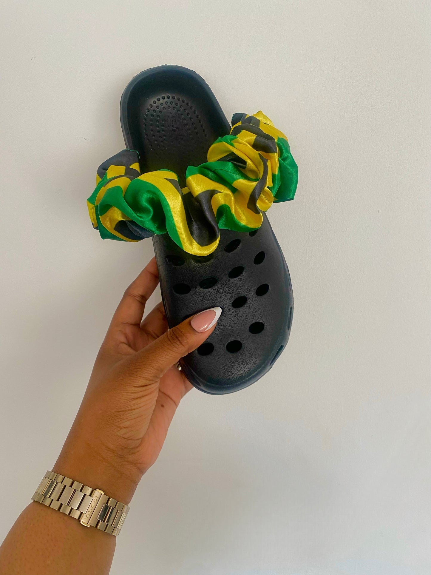STOCKED*African & Caribbean Crocs Strap Covers (PAIR)