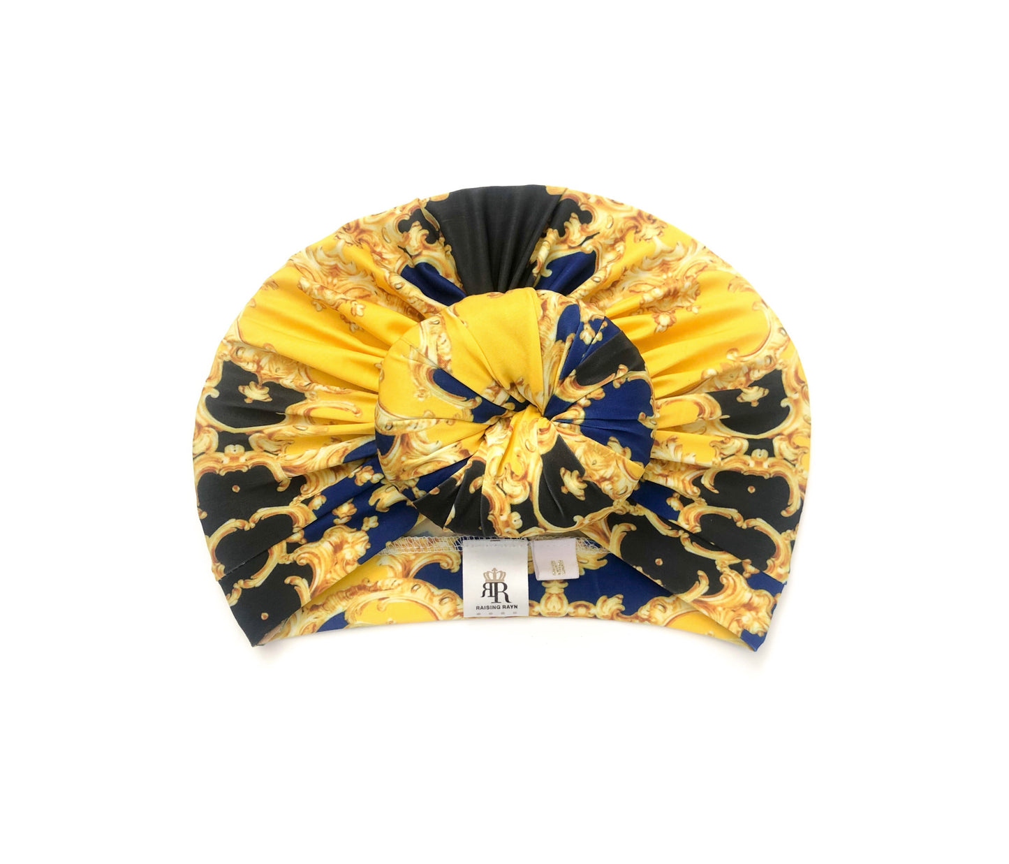 Gold Turban Head Wrap