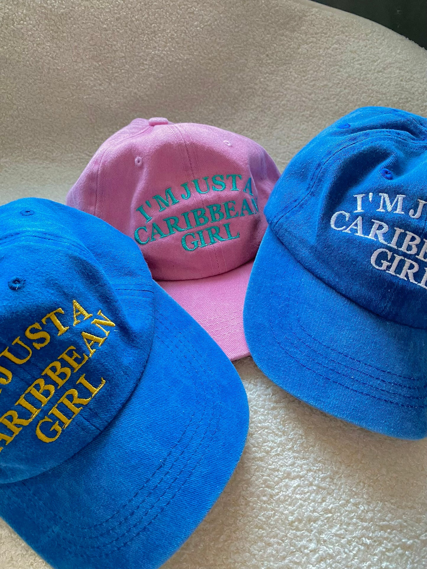 I’m Just A Caribbean Girl Cap