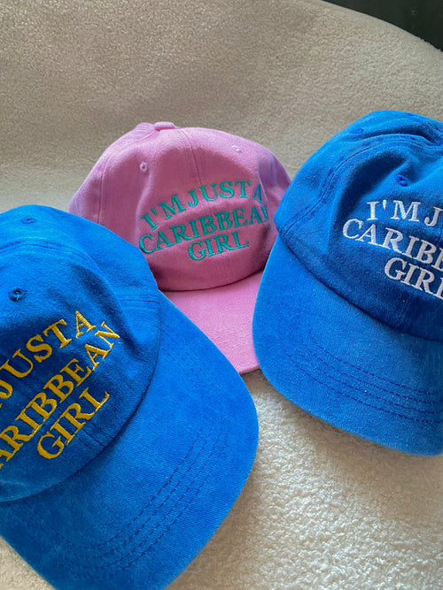 I’m Just A Caribbean Girl Cap