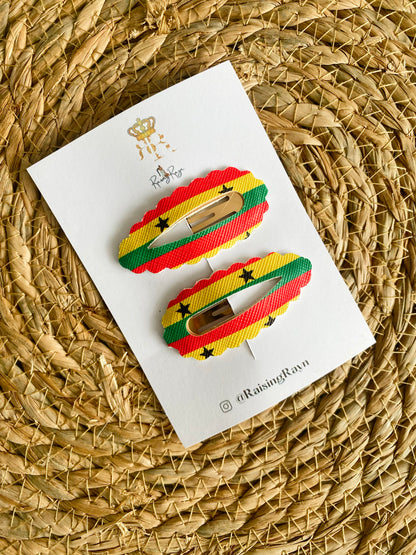 African/ Caribbean Snap Clips