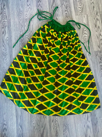 PRE-ORDER Flag Maxi Drawstring Skirt
