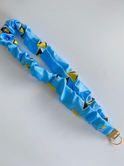 African/ Caribbean Scrunchie Long Keyring (Lanyard)