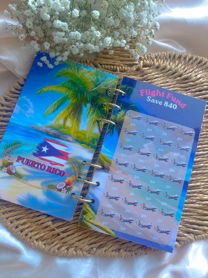 A6 Summer Savings Challenge Binder