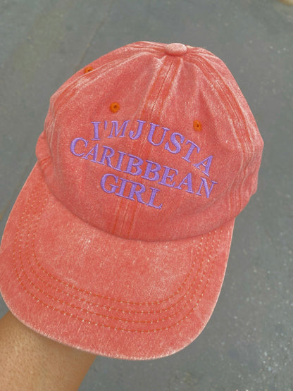 I’m Just A Caribbean Girl Cap