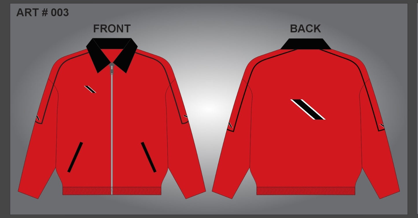 Caribbean Adult Carnival Jacket PRE ~ ORDER